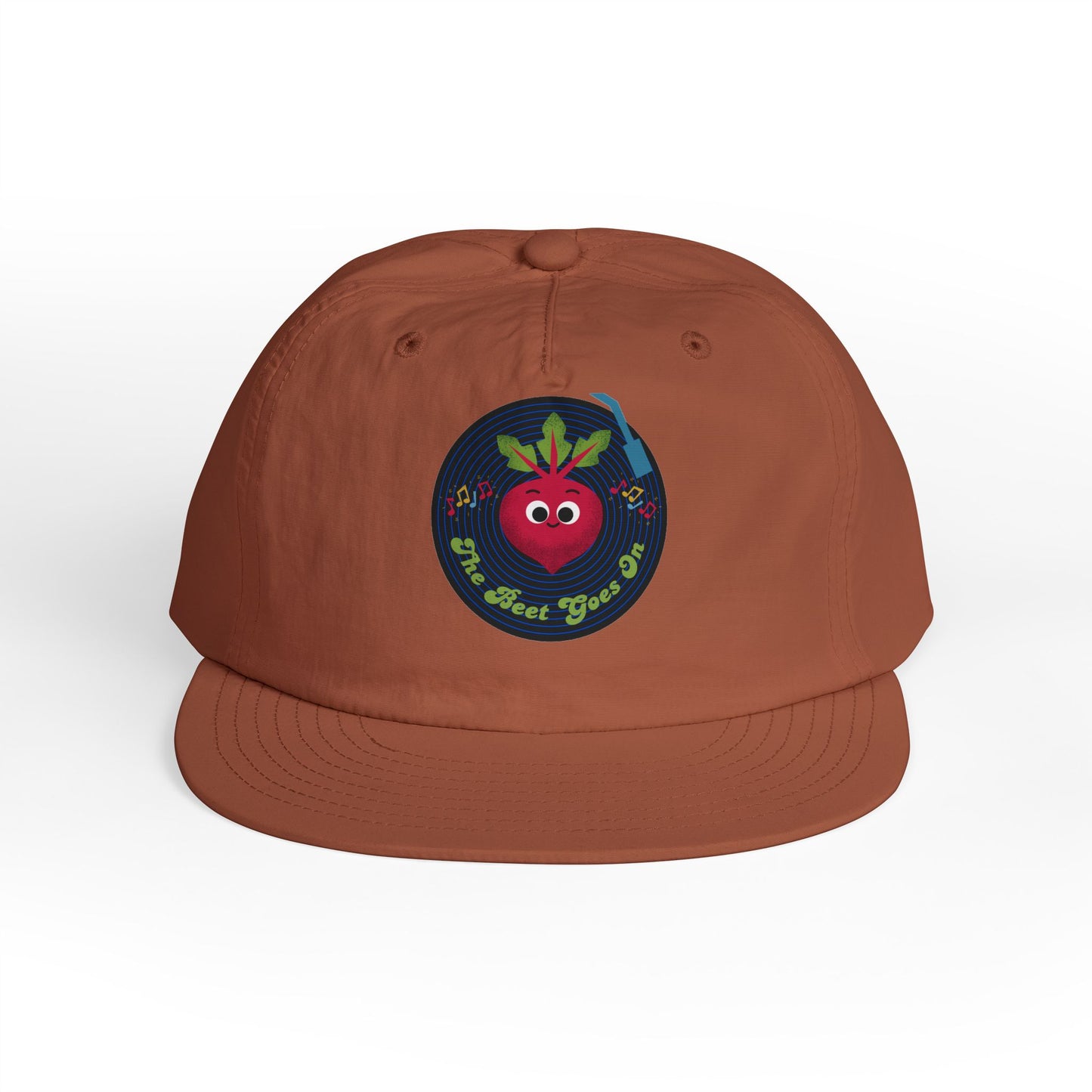 Surf Cap with Fun The Beet Goes On Pun Design, Cool Beach Hat, Perfect for Surfing, Gifts for Beach Lovers, Summer Accessories