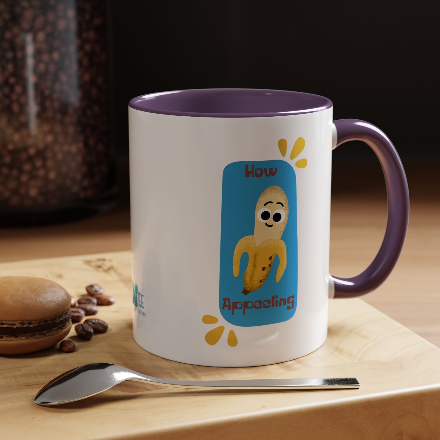 Fun Banana Design Coffee Mug - How Appeeling, Cute Gift for Coffee Lovers, Quirky Kitchen Decor, Ideal for Birthdays and Celebrations