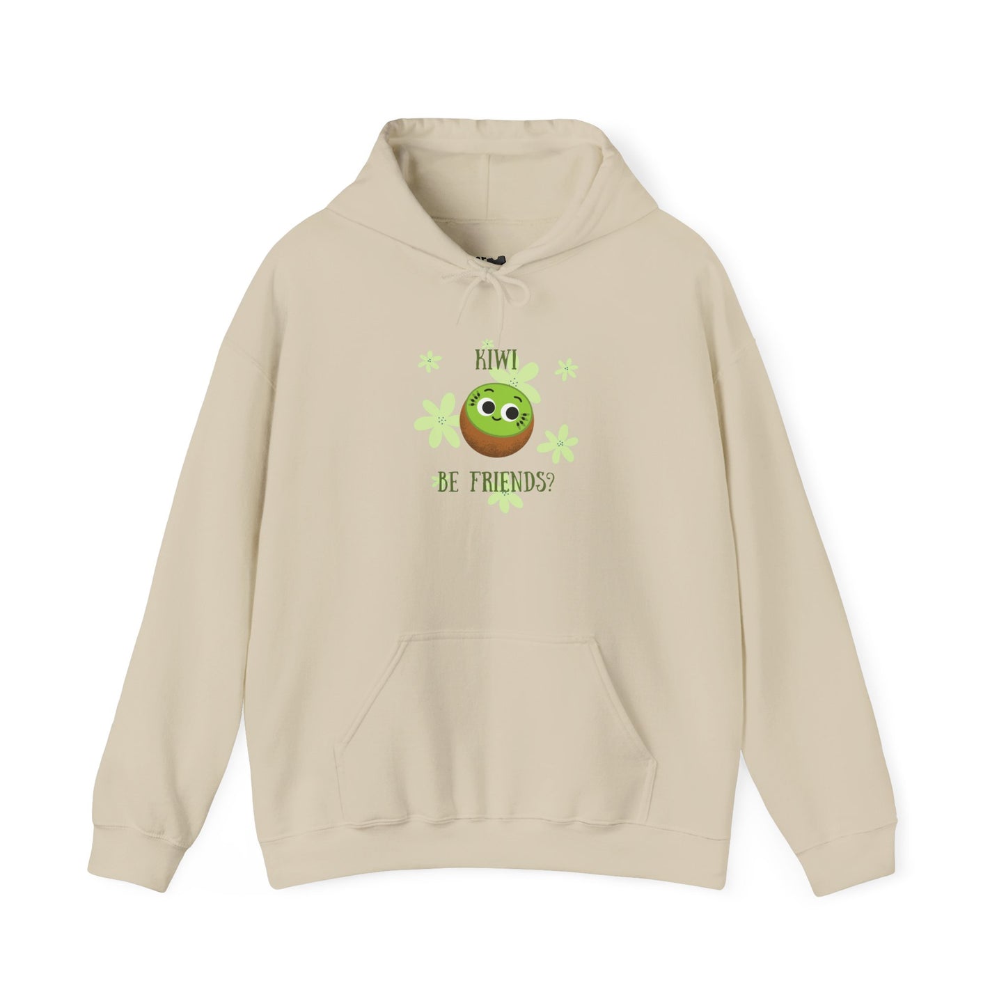Be Friends Hoodie, Cute Apparel, Unisex Graphic Pullover, Perfect Gift for Friends, Cozy Casual Wear