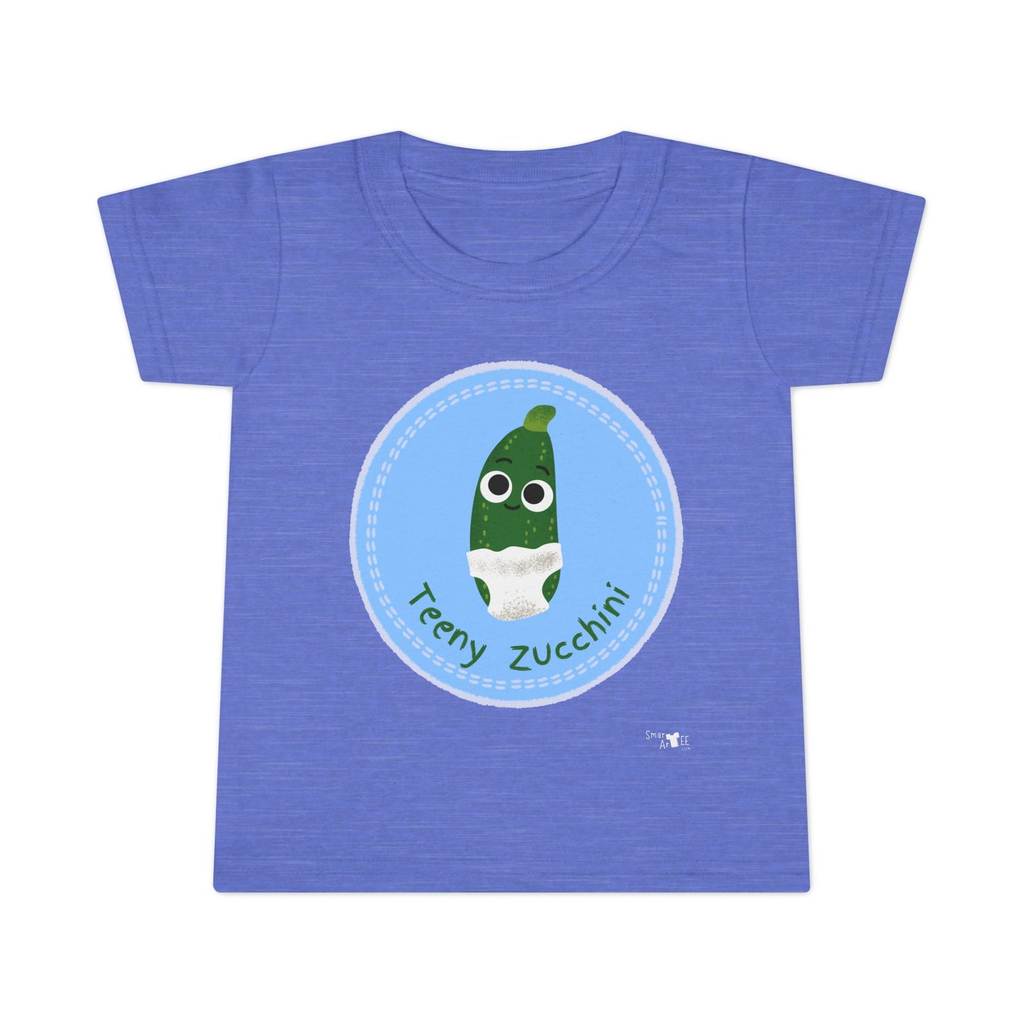 Cute Toddler Zucchini Shirt, Funny Kids Tee, Teeny Zucchini Design, Gift for Toddlers, Playful Children's Apparel