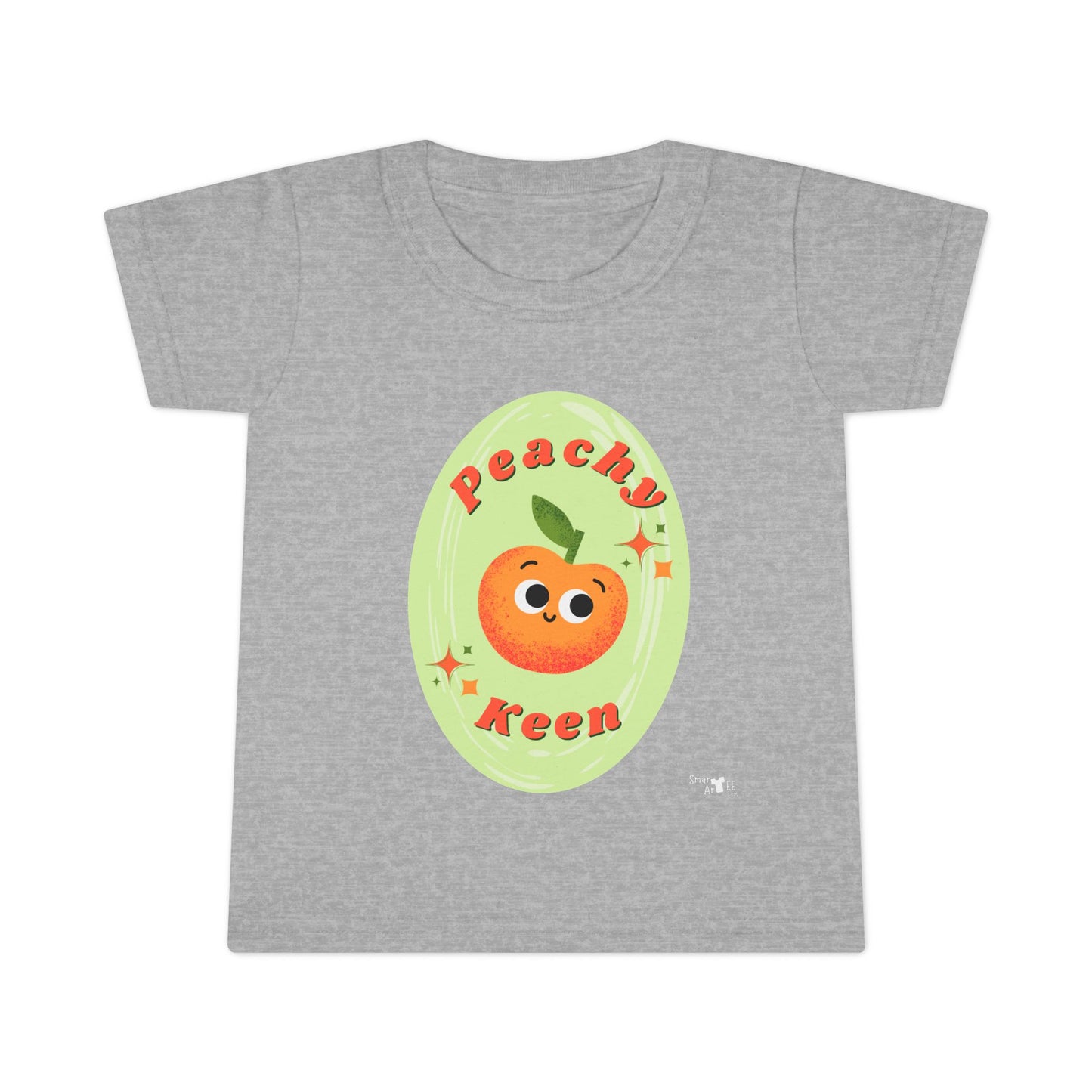 Peachy Keen Toddler peaShirt, Cute Kid's Tee, Fun Summer Outfit, Birthday Gift, Playdate Apparel