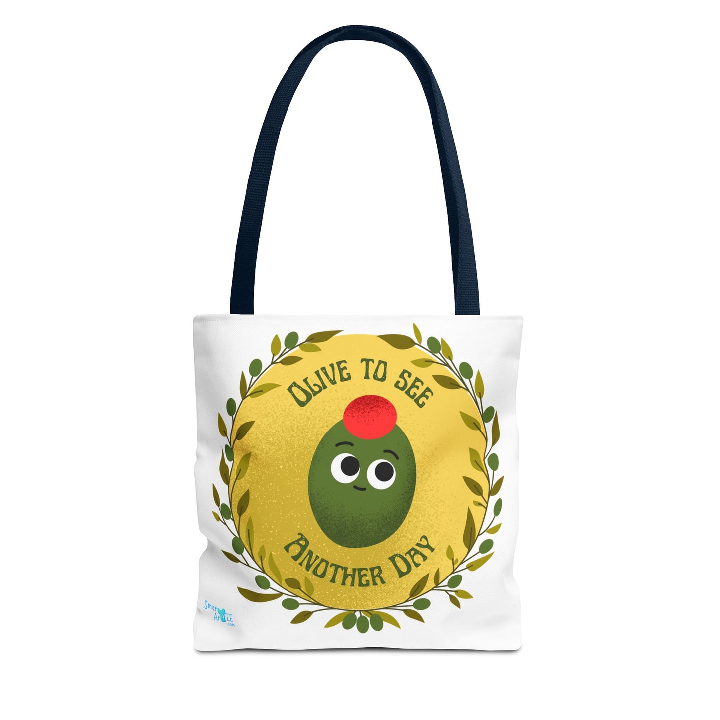 Olive to See Another Day Tote Bag | Fun Eco-Friendly Shopping Bag, Gift for Friends, Cute & Quirky, Everyday Carry, Summer Outing