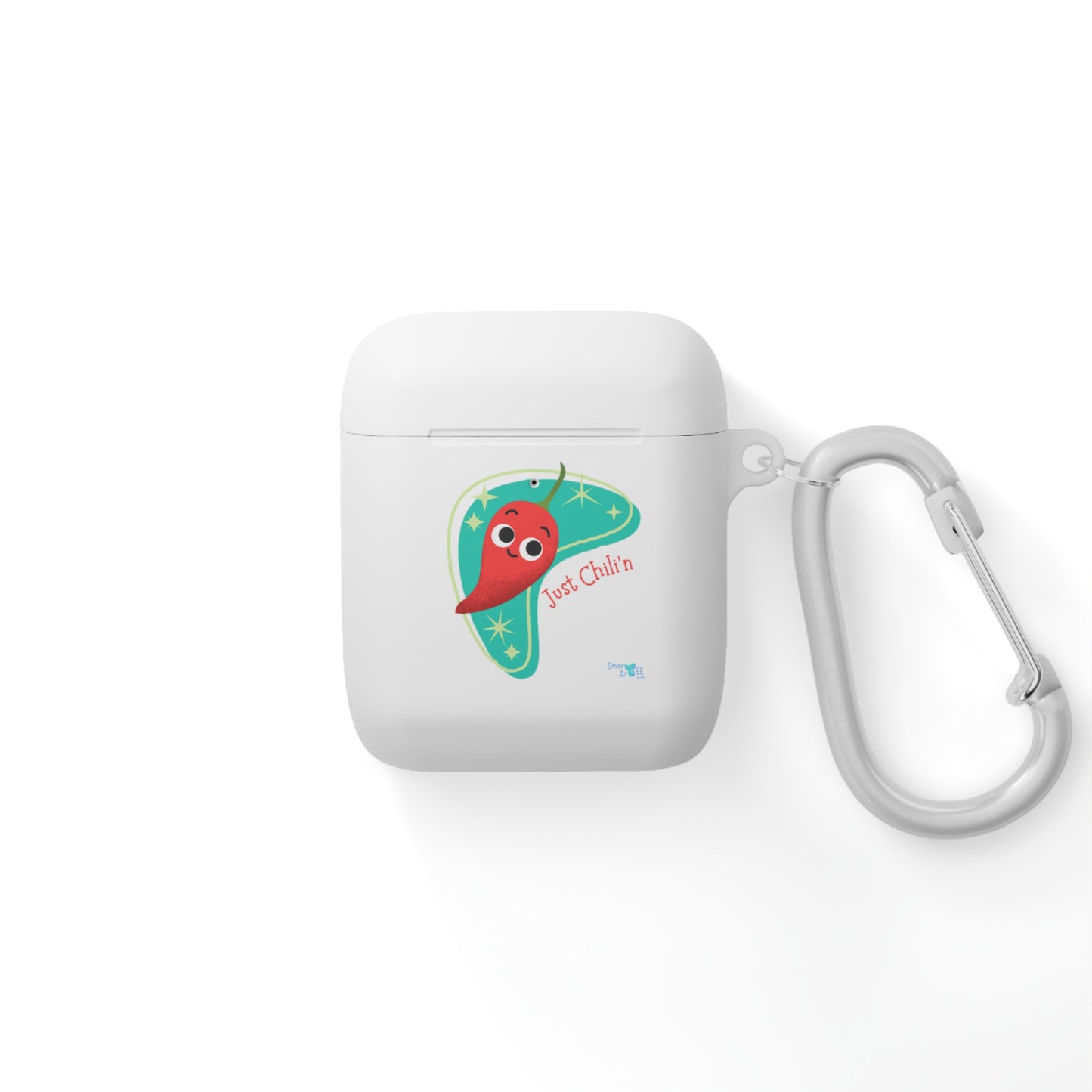 Chillin' AirPods Case Cover, Unique AirPods Holder, Fun Kids Accessories, Colorful Earbud Case, Great Gift Idea
