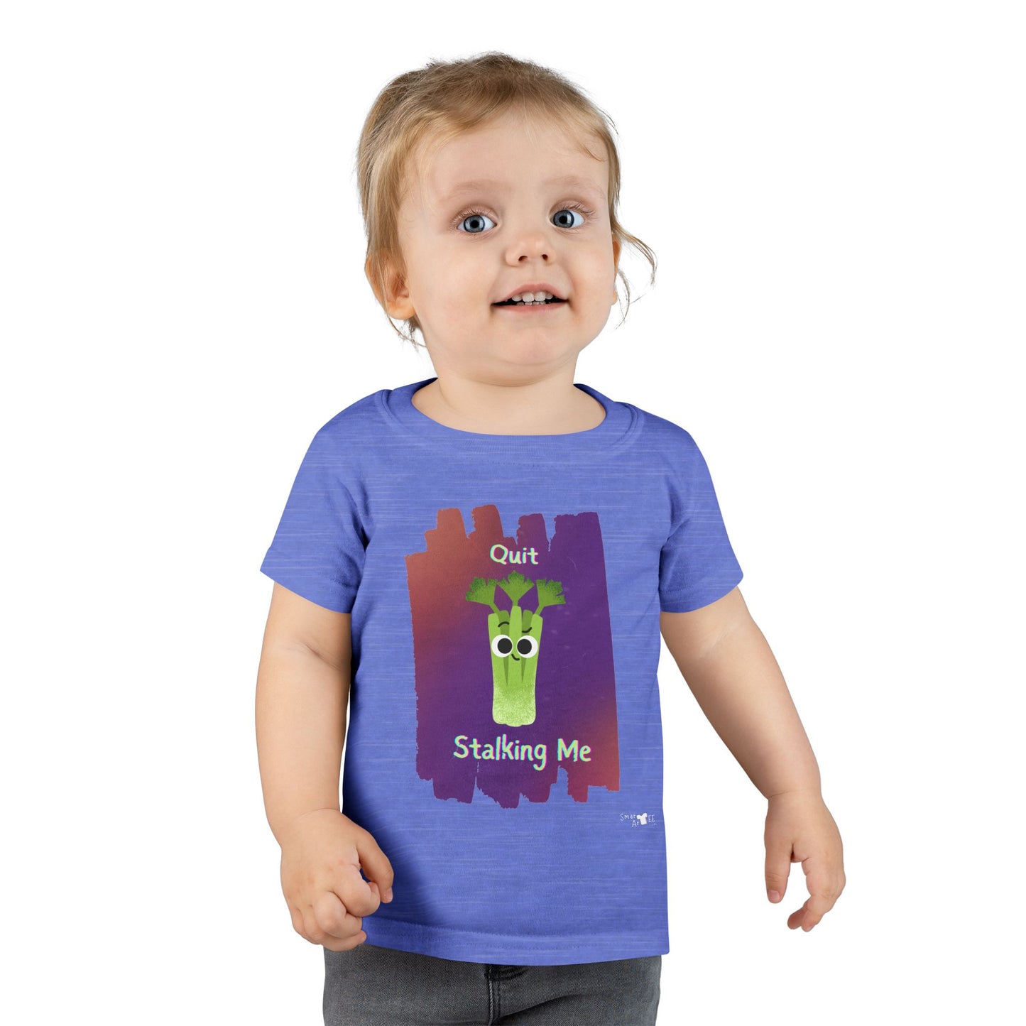 Toddler Shirt: Funny 'Quit Stalking Me' Graphic Tee, Kids Apparel, Gifts for Toddlers, Cute Casual Wear, Humor for Kids