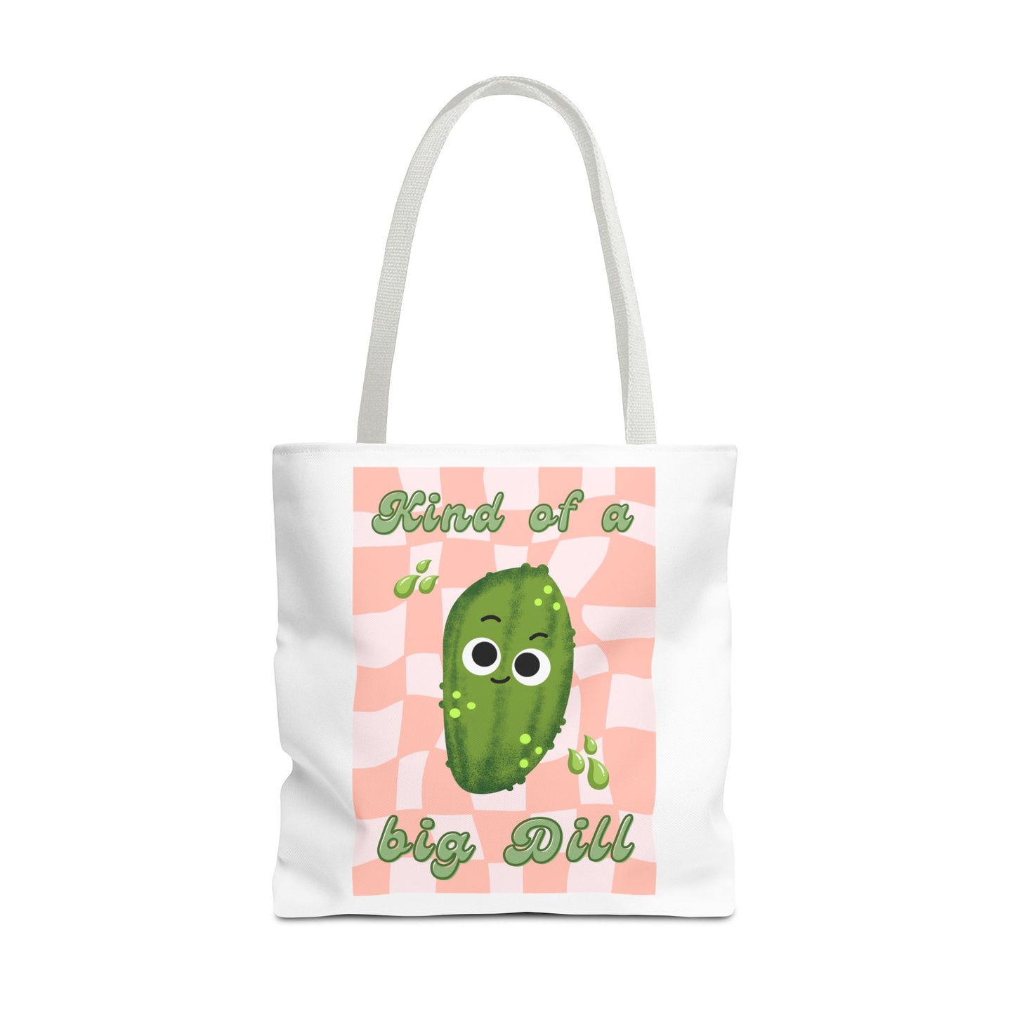 Playful Pickle Tote Bag: Cute, Funny, Quirky, Eco-Friendly, Gift Bag, Everyday Use, Beach Bag, Market Bag