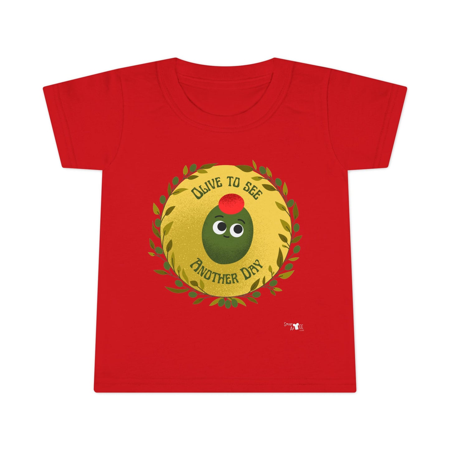 Cute Olive Toddler Shirt – "Olive to See Another Day" Design, Kids' Casual Wear, Birthday Gift, Funny Baby Shirt