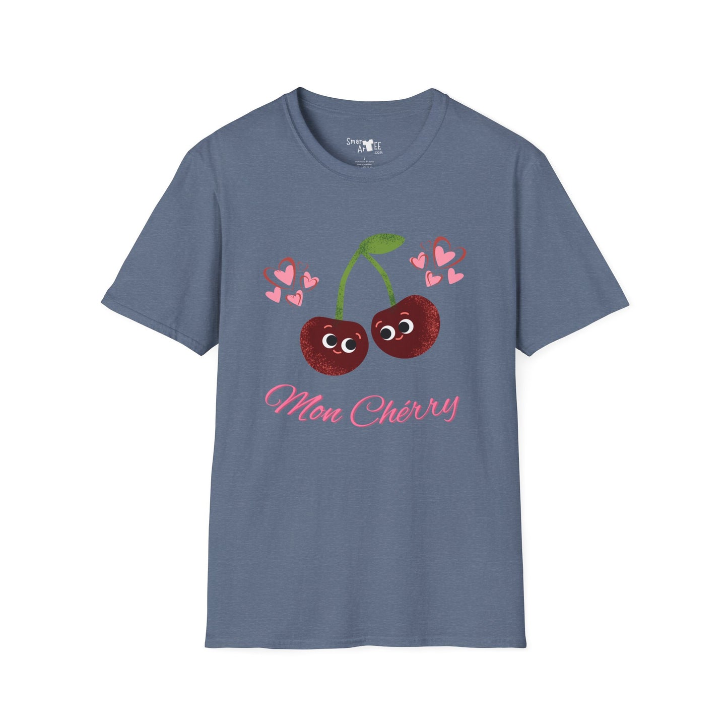 Cute Cherry Graphic Pun Tee, Chill Casual Shirt, Gift for Friends, Summer Vibe Top, Stylish Everyday T-Shirt, Adorable Fun Wear