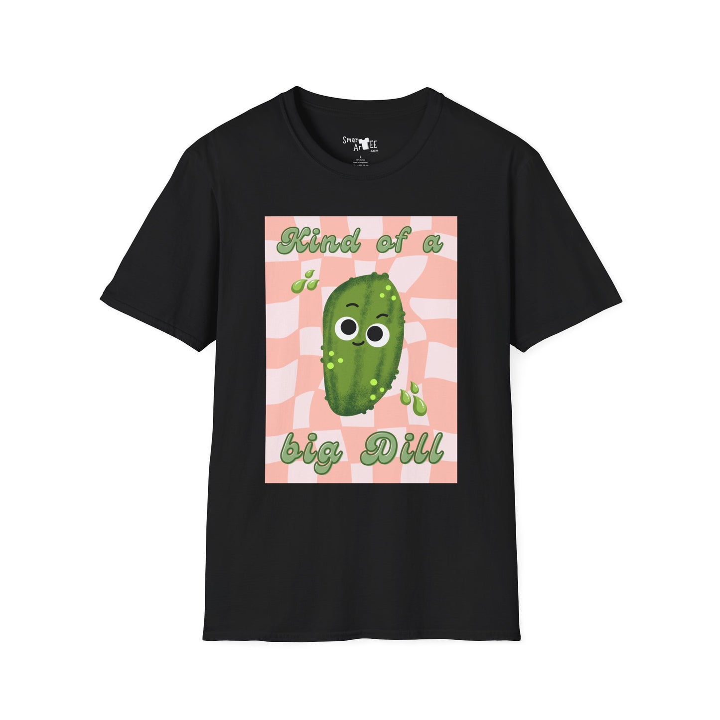 Cute Pickle Humor T-Shirt, Unisex Softstyle Tee, Funny Gift for Dill Pickle Lovers, Trendy Casual Wear, Unique Gift for Birthdays