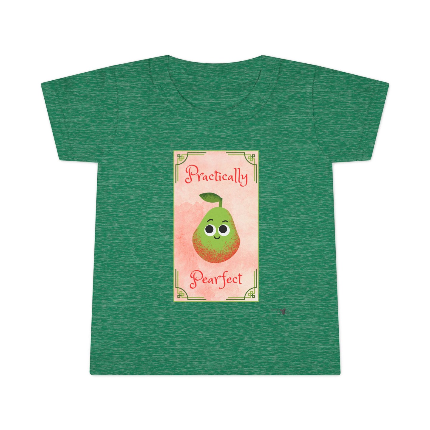 Practically Pearfect Toddler Shirt | Cute Baby Tee, Kids Gift, Playdate Essential, Toddler Clothing