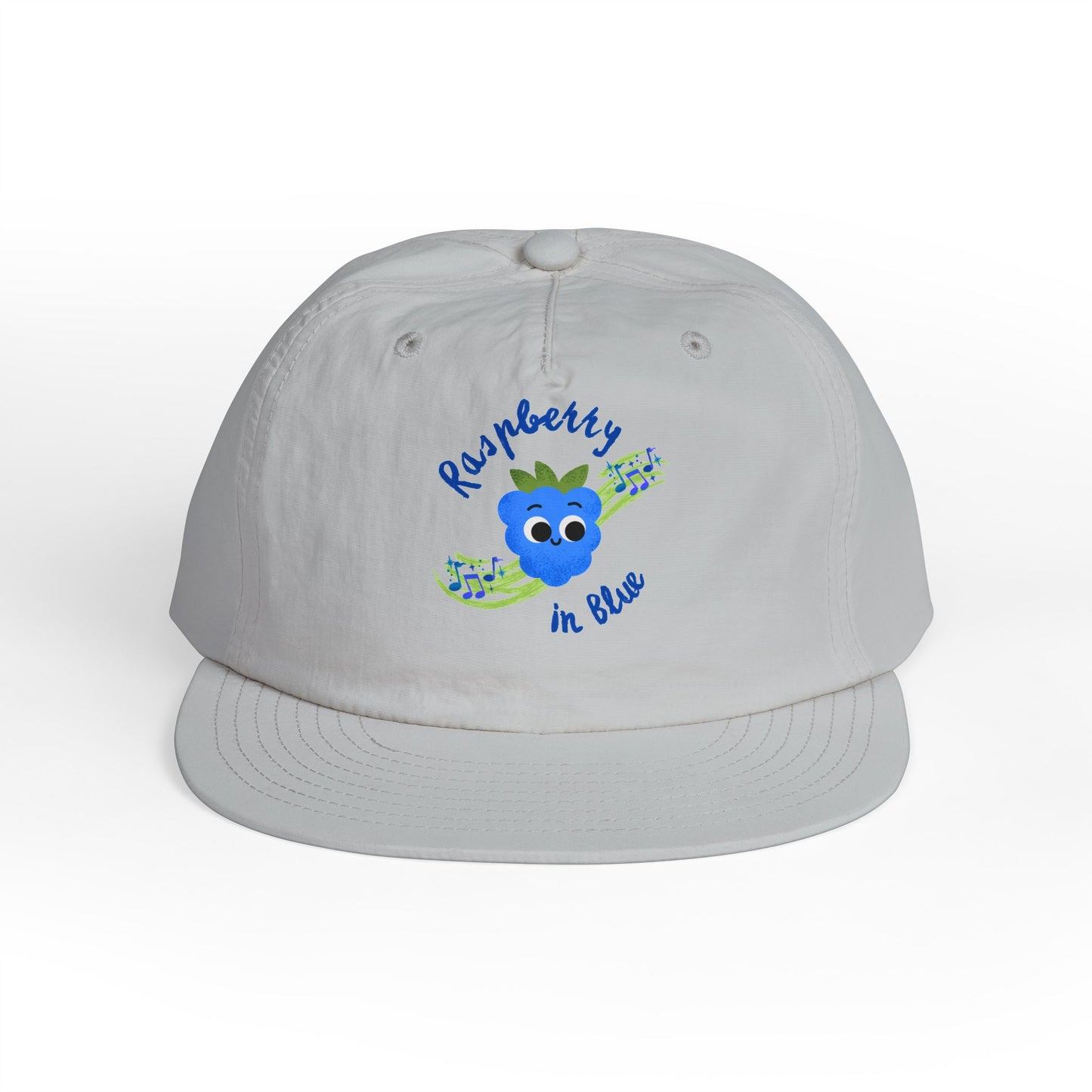 Rhapsody in Blue Pun Surf Cap | Fun Summer Hat, Youth Beachwear, Gift for All Ages, Outdoor Adventures, Vacation Accessory