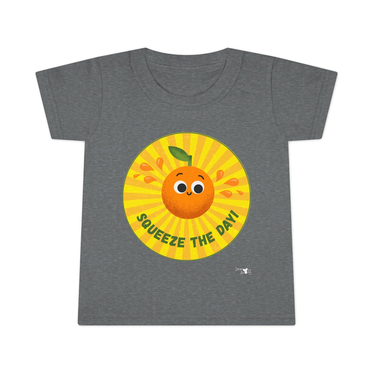 Cute Toddler Shirt - 'Squeeze the Day!' Funny Tee for Kids, Gift for Birthdays, Summer Vibes, Playful Wear, Toddler Apparel