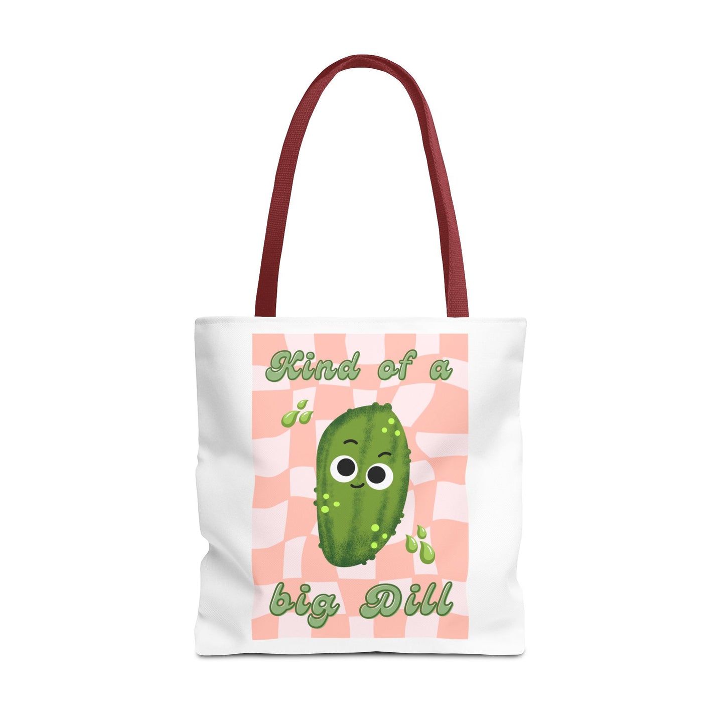 Playful Pickle Tote Bag: Cute, Funny, Quirky, Eco-Friendly, Gift Bag, Everyday Use, Beach Bag, Market Bag