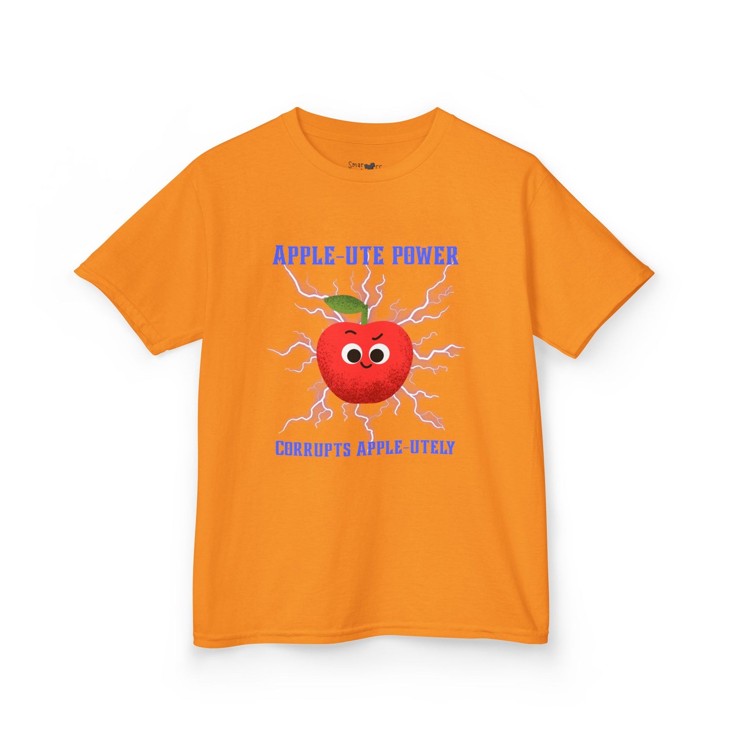 Playful Kids Tee - Fun Apple Design, Perfect for Back to School, Birthdays, Gifts, Family Outings, Summer Camp