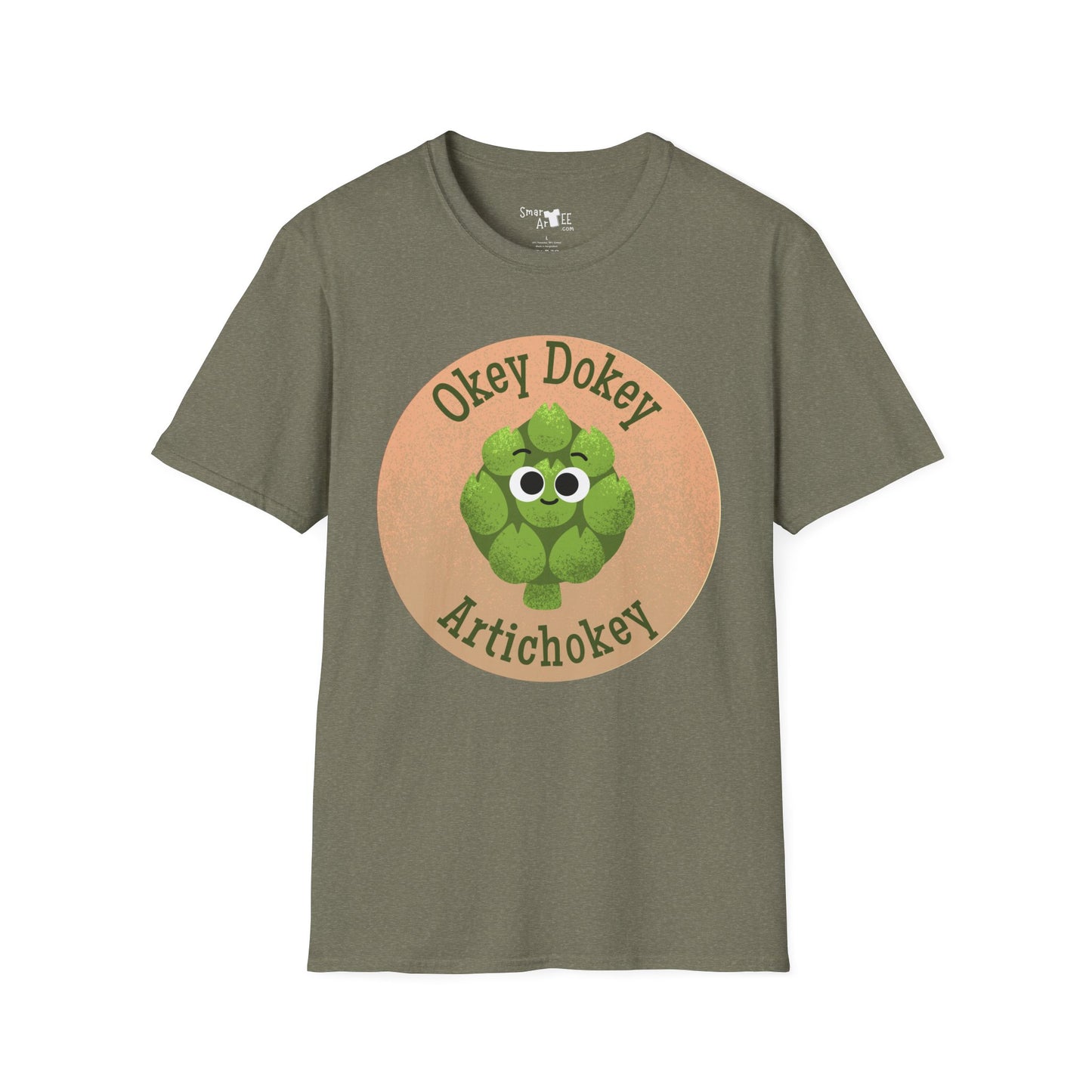 “Okey Dokey Artichokey” Unisex Softstyle T-Shirt - Fun and Playful Design for All Occasions