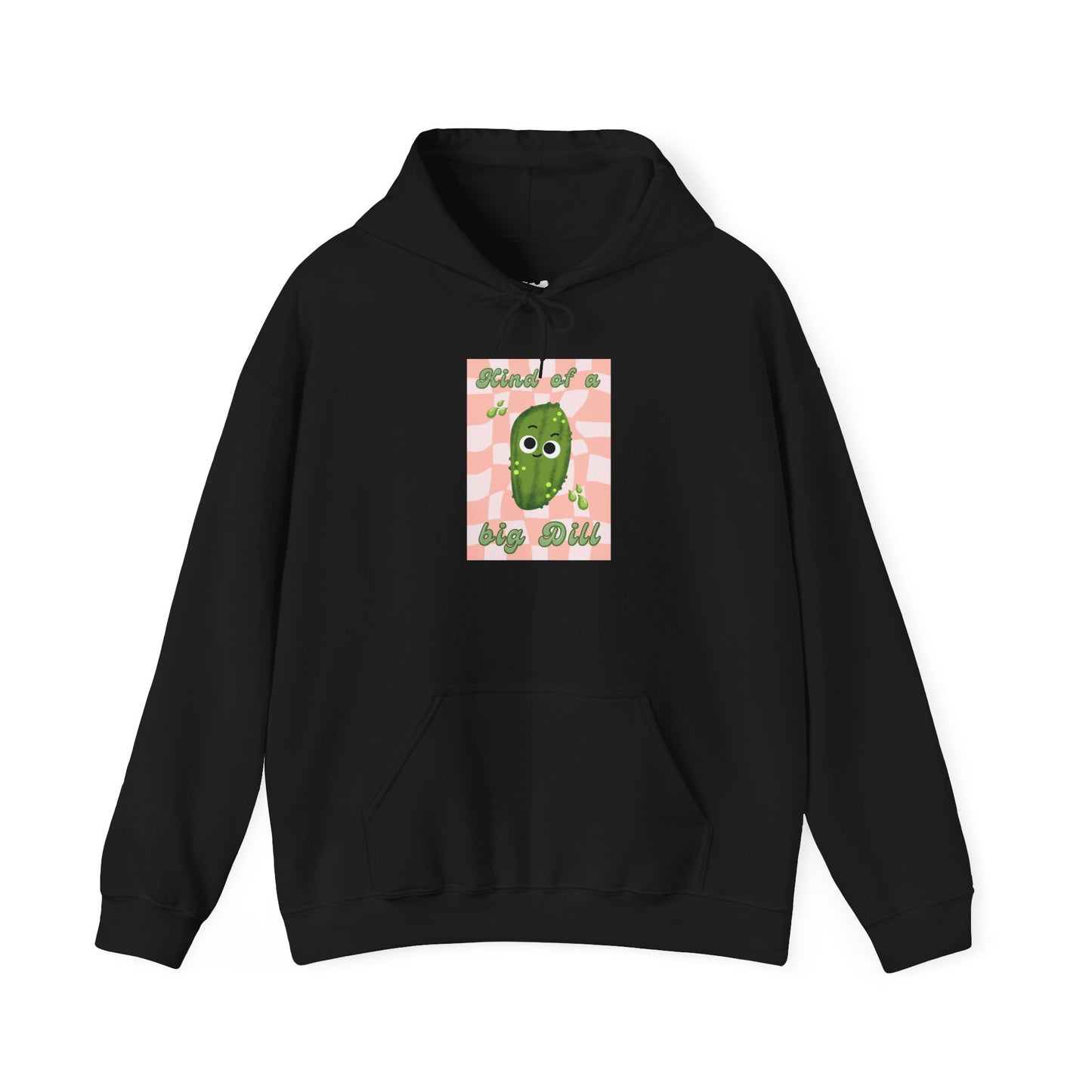 Quirky Dill Pickle Hoodie - Perfect for Chilling, Gifts for Foodies, Fun Casual Wear, Unique Gift for Veggie Lovers