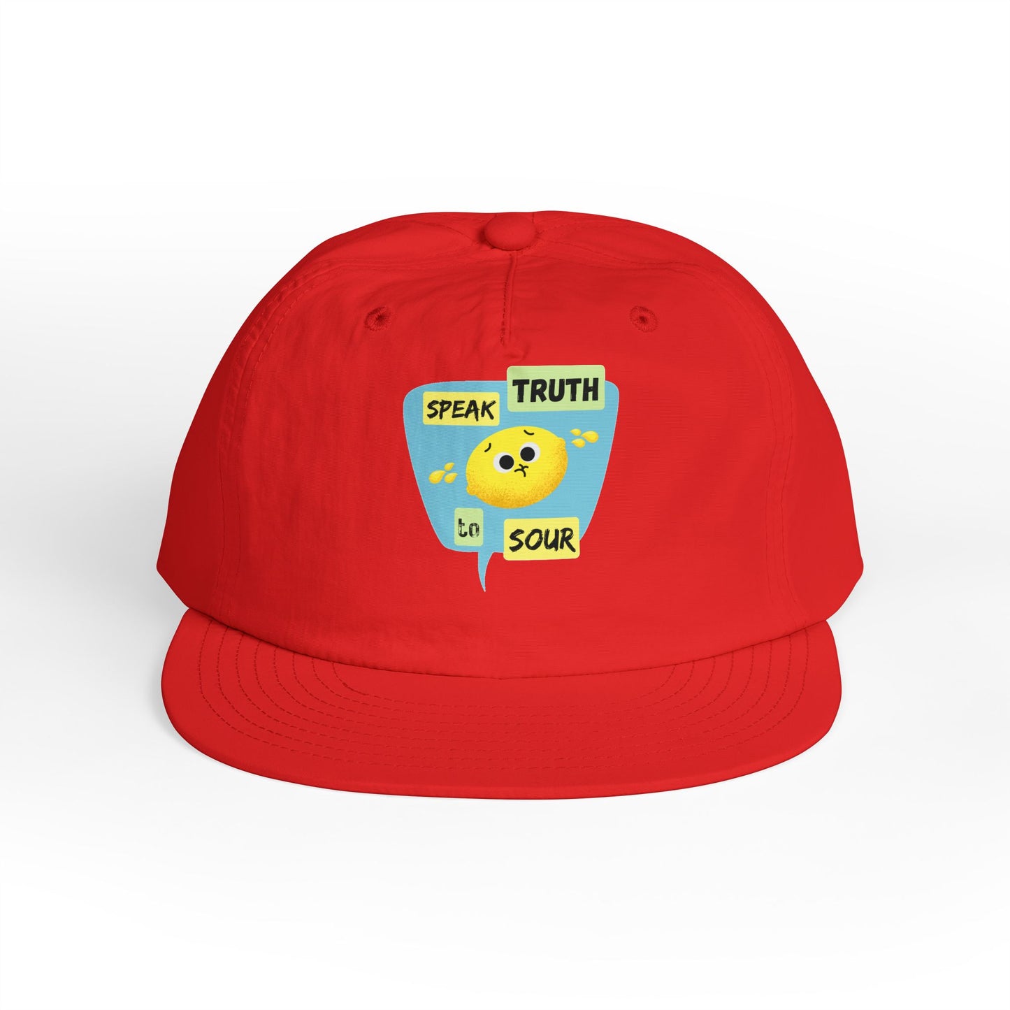 Sour Truth Surf Cap - Summer Vibes, Beach Style, Unisex Headwear, Outdoor Adventure, Perfect Hat for Gifts