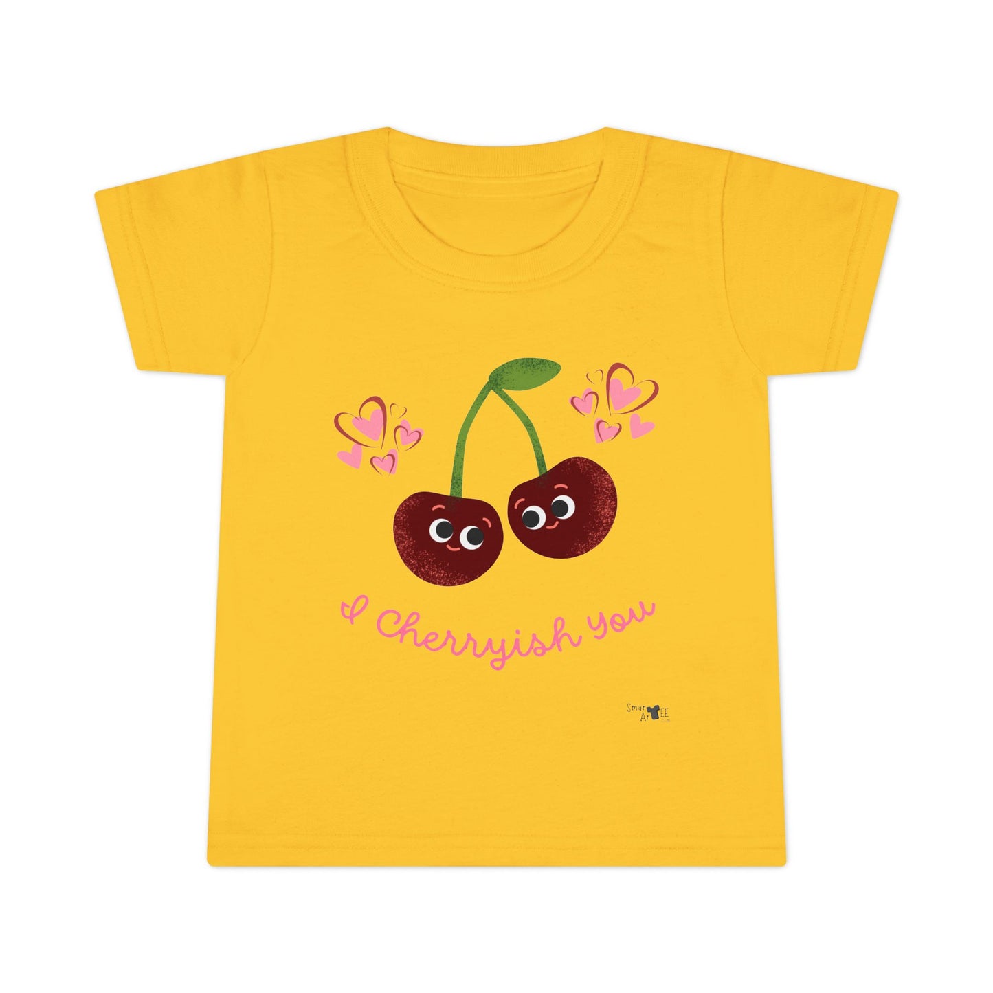 Cute Cherry Toddler Shirt, Kids Birthday Gift, Summer Playwear, Toddler Tee, Cherry Graphic Shirt