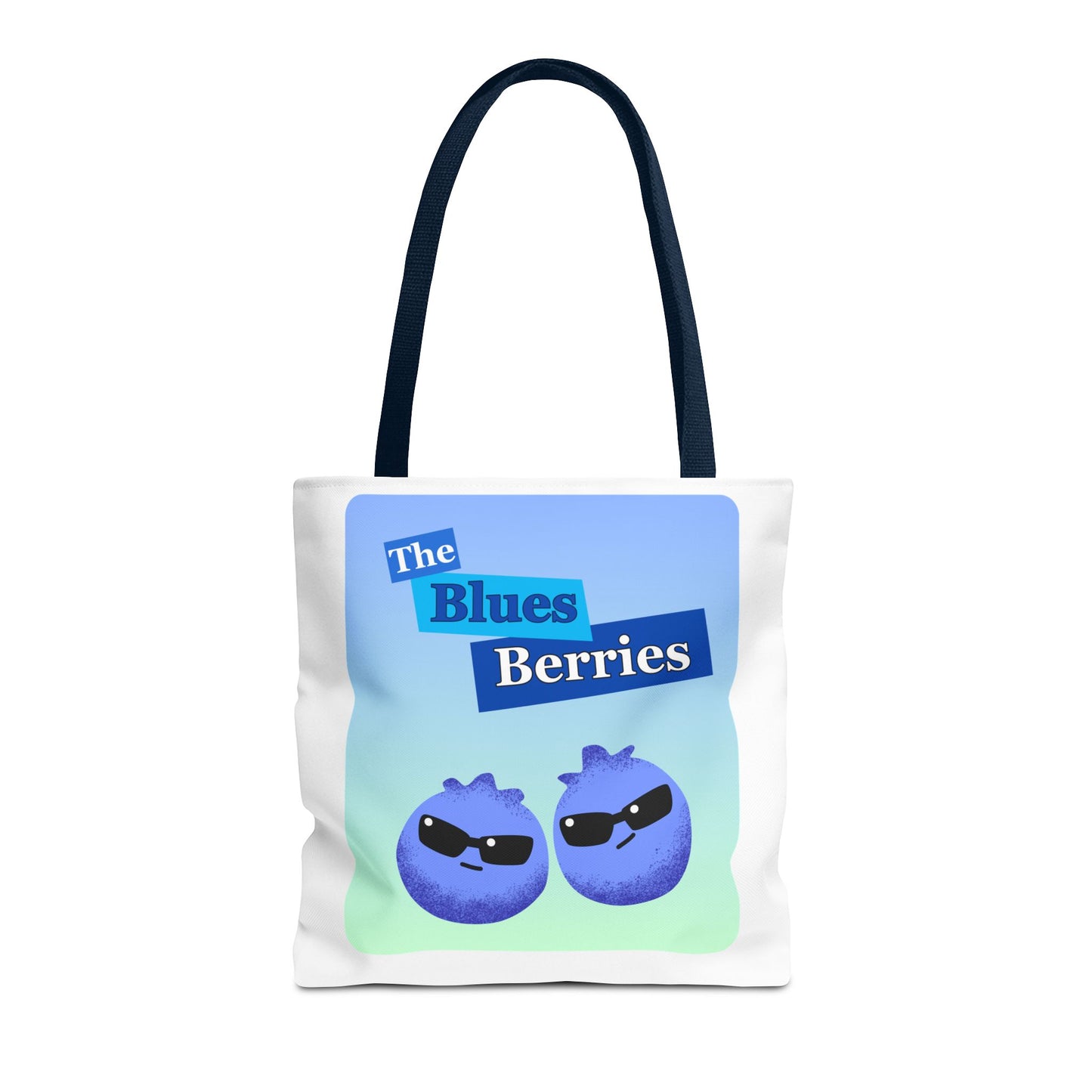 Sassy Blues Berries Tote Bag | Fun Berry Art, Grocery Shopping, Beach Day, Gift for Berry Lovers, Eco-Friendly Bag