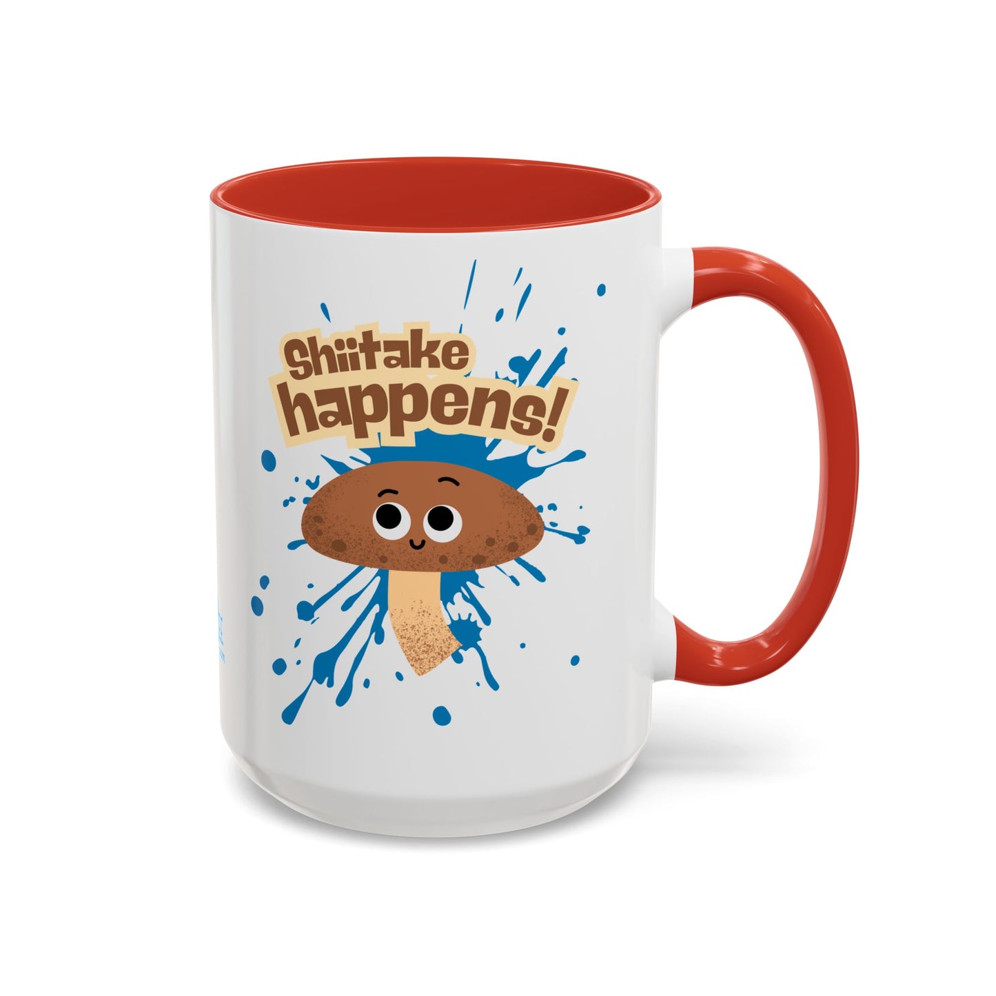 Shiitake Happens Coffee Mug, Funny Mushroom Mug, Cute Kitchen Gift, Coffee Lover Gift, Quirky Home Decor, Holiday Gift Idea