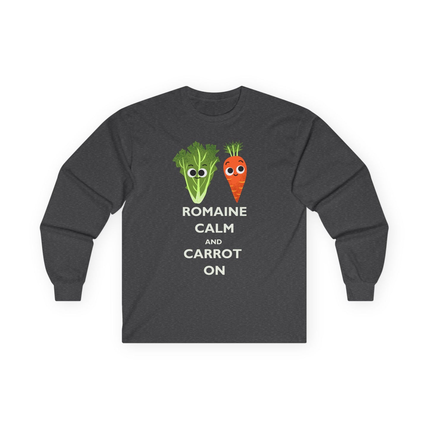 Playful Veggie Long Sleeve Tees, Funny Shirt for Food Lovers, Perfect Gift for Gardeners, Great for Holidays and Parties