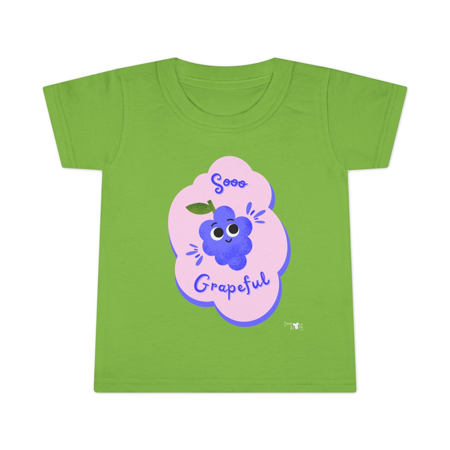 Cute Toddler Shirt - Sooo Grapeful Design for Kids, Funny Gift for Toddlers, Cute Apparel for Babies, Birthday Gift