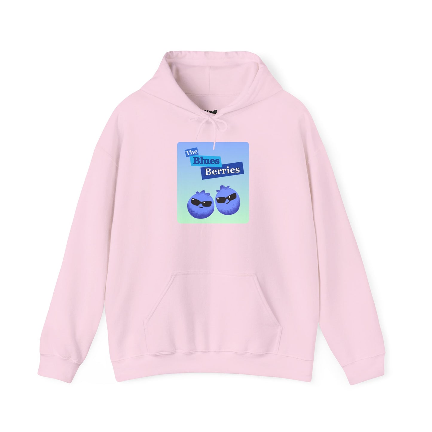 Blues Brothers Pun Hoodie - Cozy Unisex Pullover, Gift for Fruit Lovers, Casual Wear, Spring Fashion, Foodie Apparel