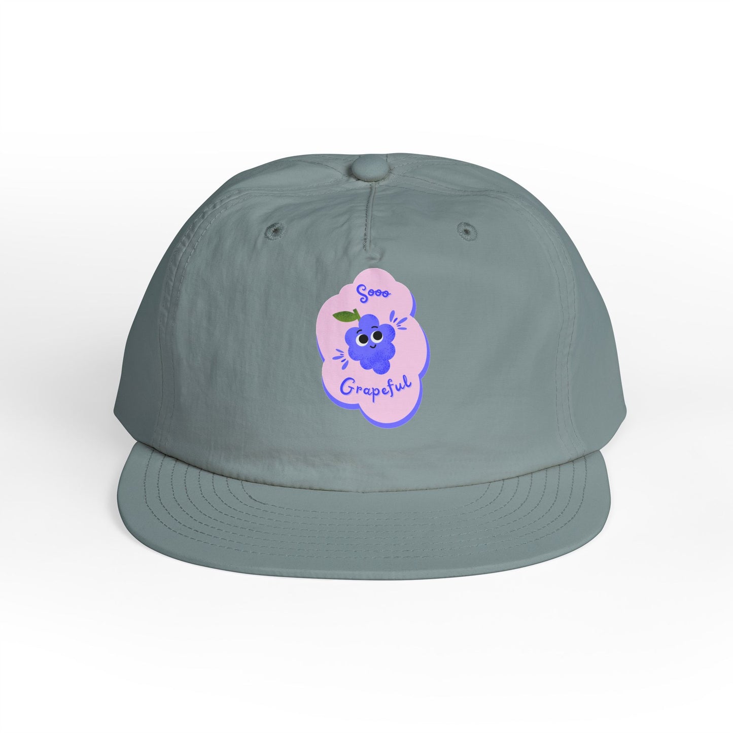Grateful Vibes Surf Cap | Casual Sun Hat, Beachwear Accessory, Summertime Fashion, Gift for Surfers, Outdoor Adventures