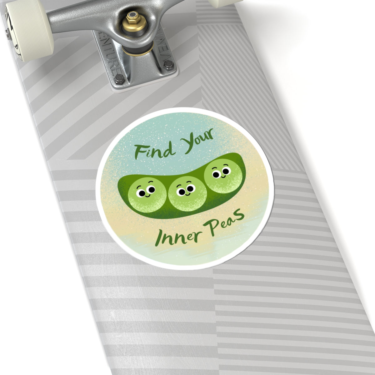 Find Your Inner Peas Stickers | Cute Pea Pod Decor, Motivational Stickers, Laptop Stickers, Gifts for Friends, Funny Planner Stickers