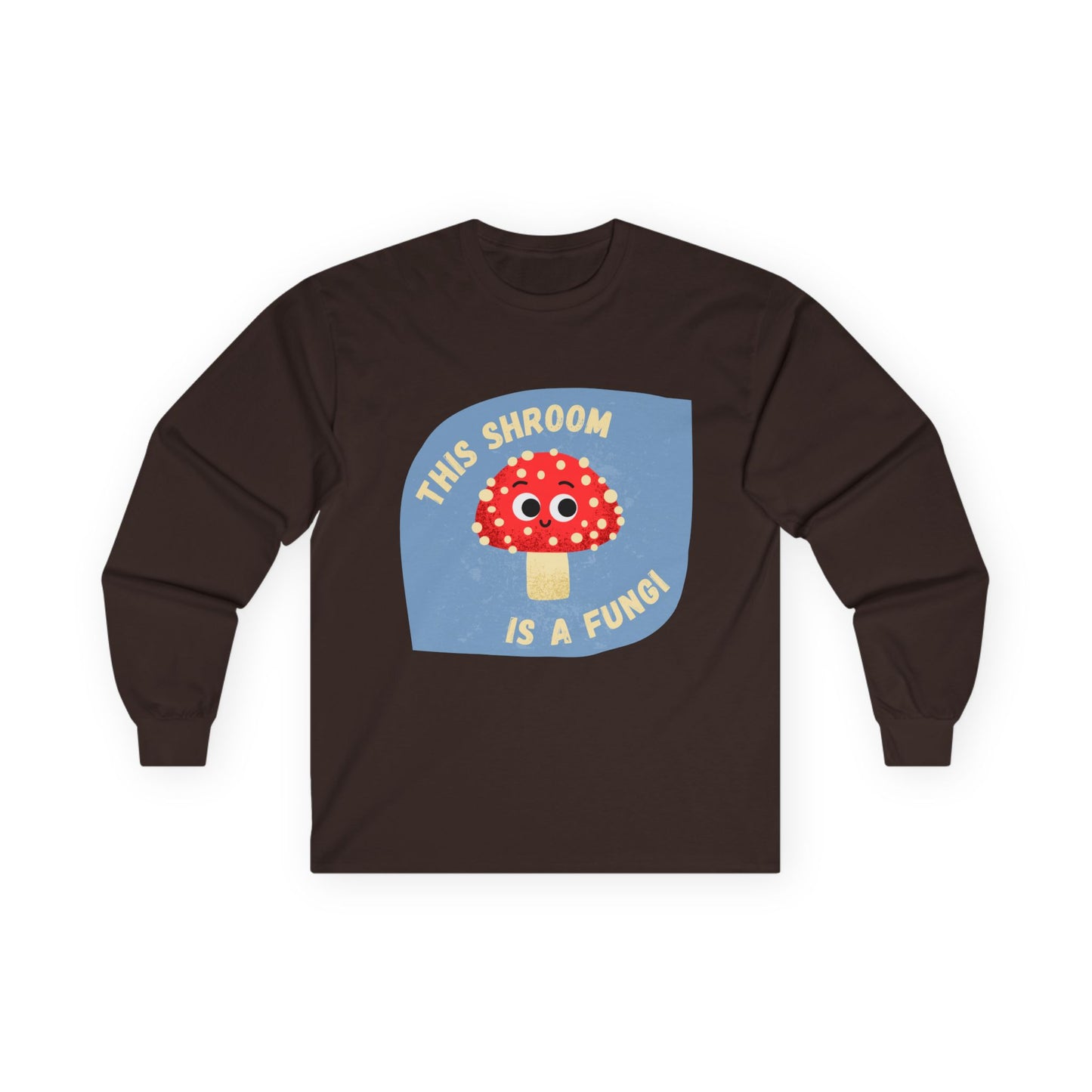 Funky Mushroom Long Sleeve Tees - This Shroom is a Fungi, Cute Shirt for Fun-Lovers, Gift for Mushroom Enthusiasts, Casual Wear, Quirky [...]