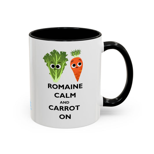 Romaine Calm Coffee Mug, Fun Kitchen Gift, Vegetable Lover Mug, Quirky Home Decor, Gardening Enthusiast Gift, Cute Gift Idea