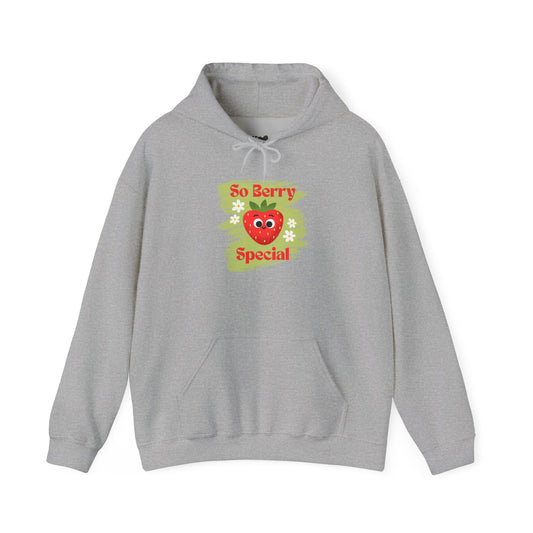 So Berry Special Hoodie, Cozy Unisex Pullover for Fruit Lovers, Cute Gift for Birthdays, Valentine’s Day, and Fun Occasions