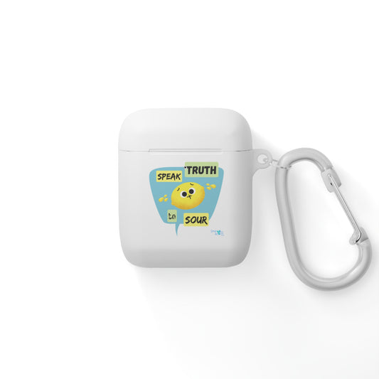 Colorful AirPods Case Cover - Speak Truth to Sour, Cute Gift for Music Lovers, AirPods Accessories, Fun Tech Gift, Unique Earbud Case