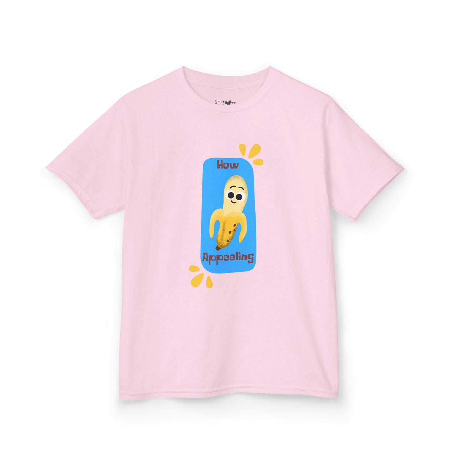 Kids Funny Graphic Tee with 'How Appeeling' Banana Pun Design | Playful Shirt for Children | Gift for Birthdays