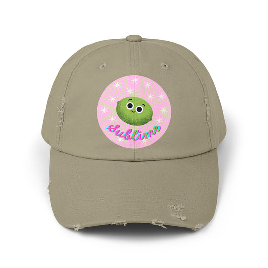 Sublime Distressed Cap, Trendy Funny Pun Hats, Cute Accessories, Casual Outfit, Gift for Her, Everyday Wear, Statement Headwear