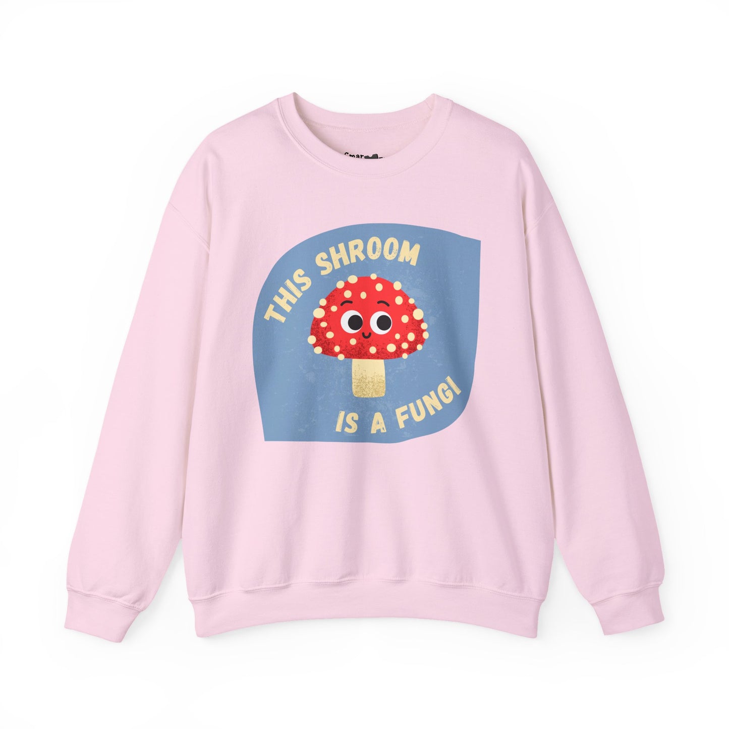 Crewneck Sweatshirt - This Shroom is a Fungi Whimsical Pun, Great Gift Idea, Funny Vegetable Sweatshirt, Relaxed Style
