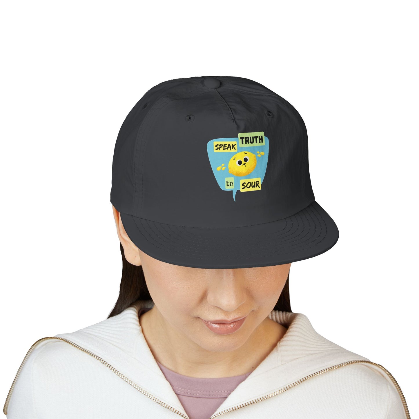 Sour Truth Surf Cap - Summer Vibes, Beach Style, Unisex Headwear, Outdoor Adventure, Perfect Hat for Gifts