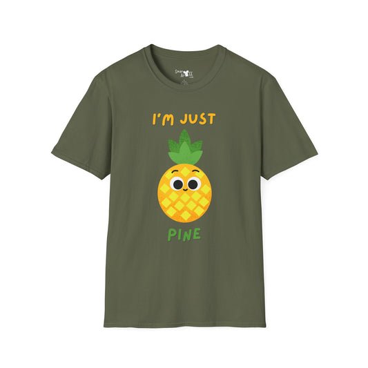 Pineapple Pun Unisex T-Shirt, Funny Summer Tee, Cute Fruit Shirt, Gift for Pineapple Lovers, Tropical Vibes, Casual Wear