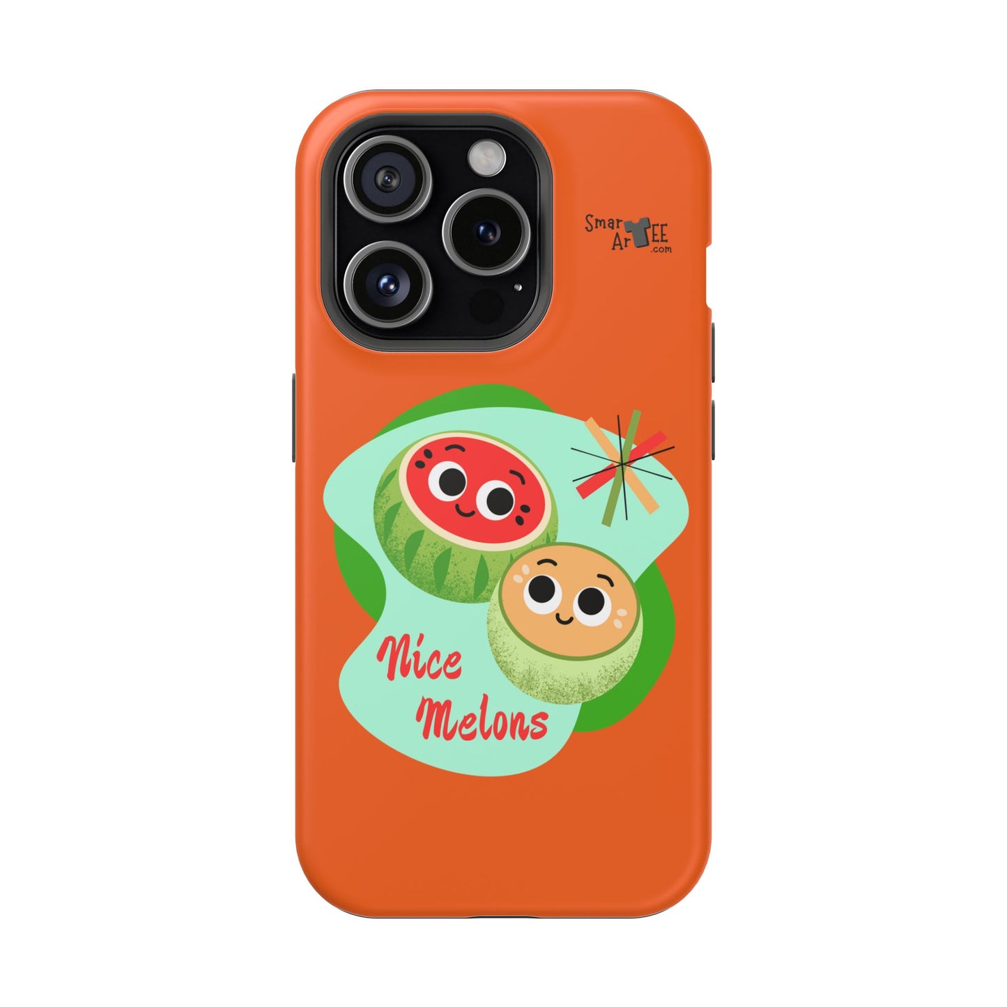 Cute Fruit Phone Case - Nice Melons Design, Impact-Resistant, Fun Gift for Kids, Phone Accessories for Celebrations, Fruit Lovers