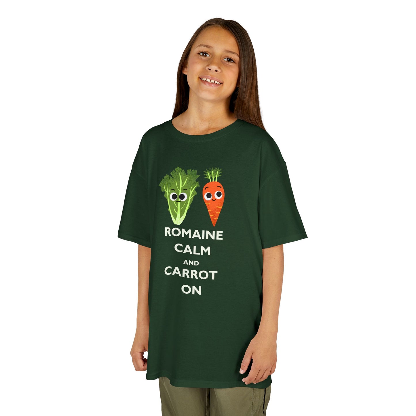 Kids Vegetable-Themed Tee with Fun Phrase, Cute Kids Shirt, Gift for Young Chefs, Fun Fashion for Kids, Toddler Tee, Foodie Kids Gift