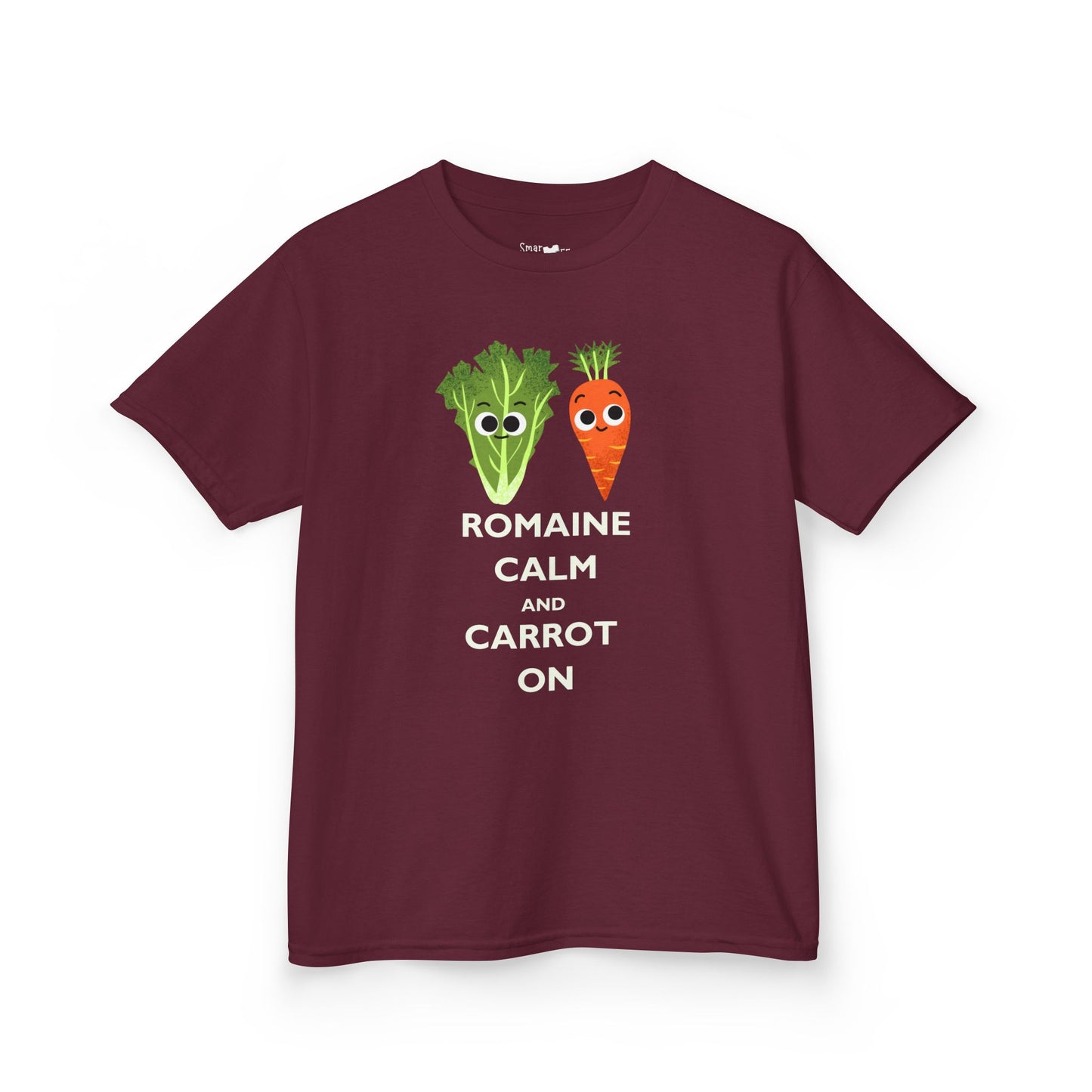 Kids Vegetable-Themed Tee with Fun Phrase, Cute Kids Shirt, Gift for Young Chefs, Fun Fashion for Kids, Toddler Tee, Foodie Kids Gift