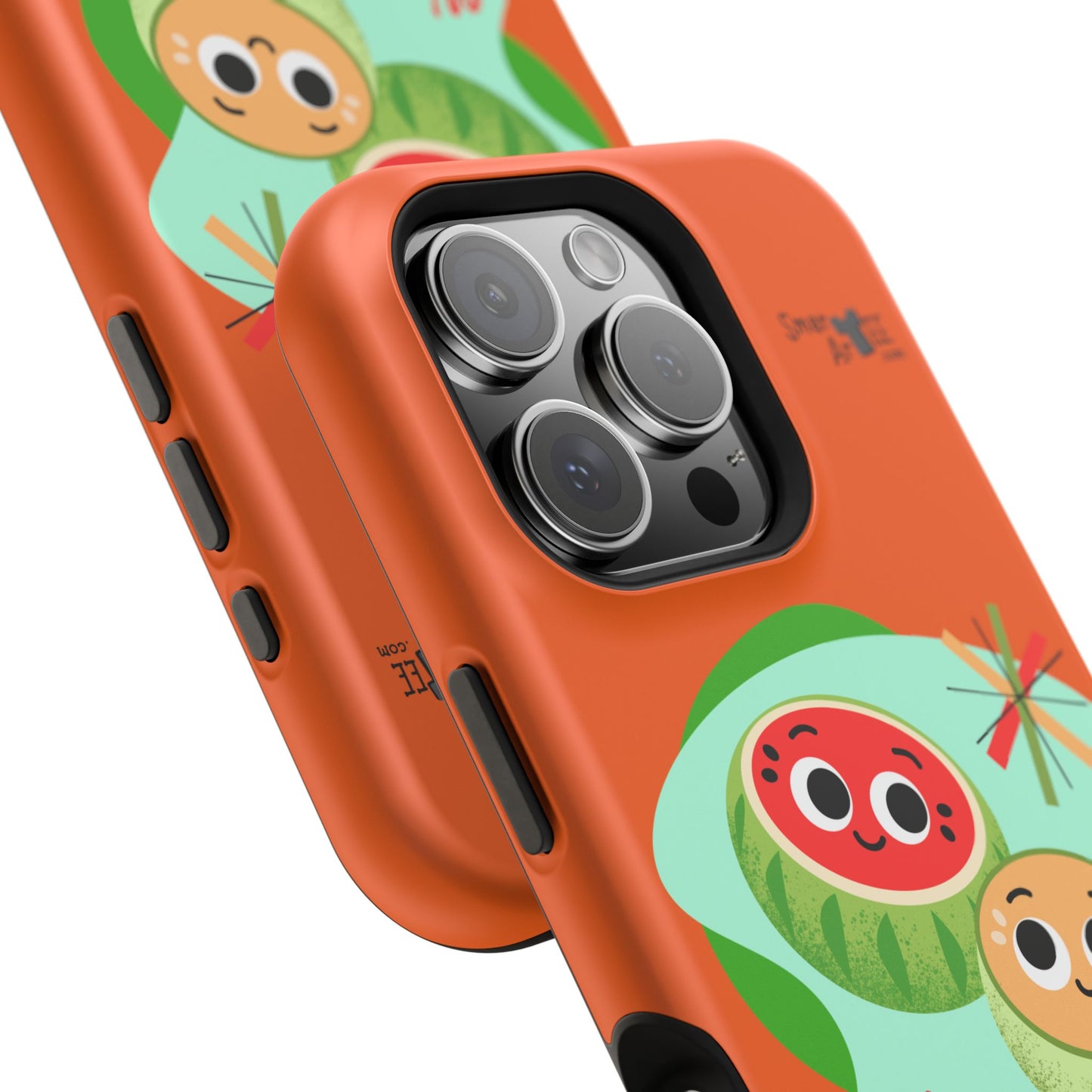 Cute Fruit Phone Case - Nice Melons Design, Impact-Resistant, Fun Gift for Kids, Phone Accessories for Celebrations, Fruit Lovers