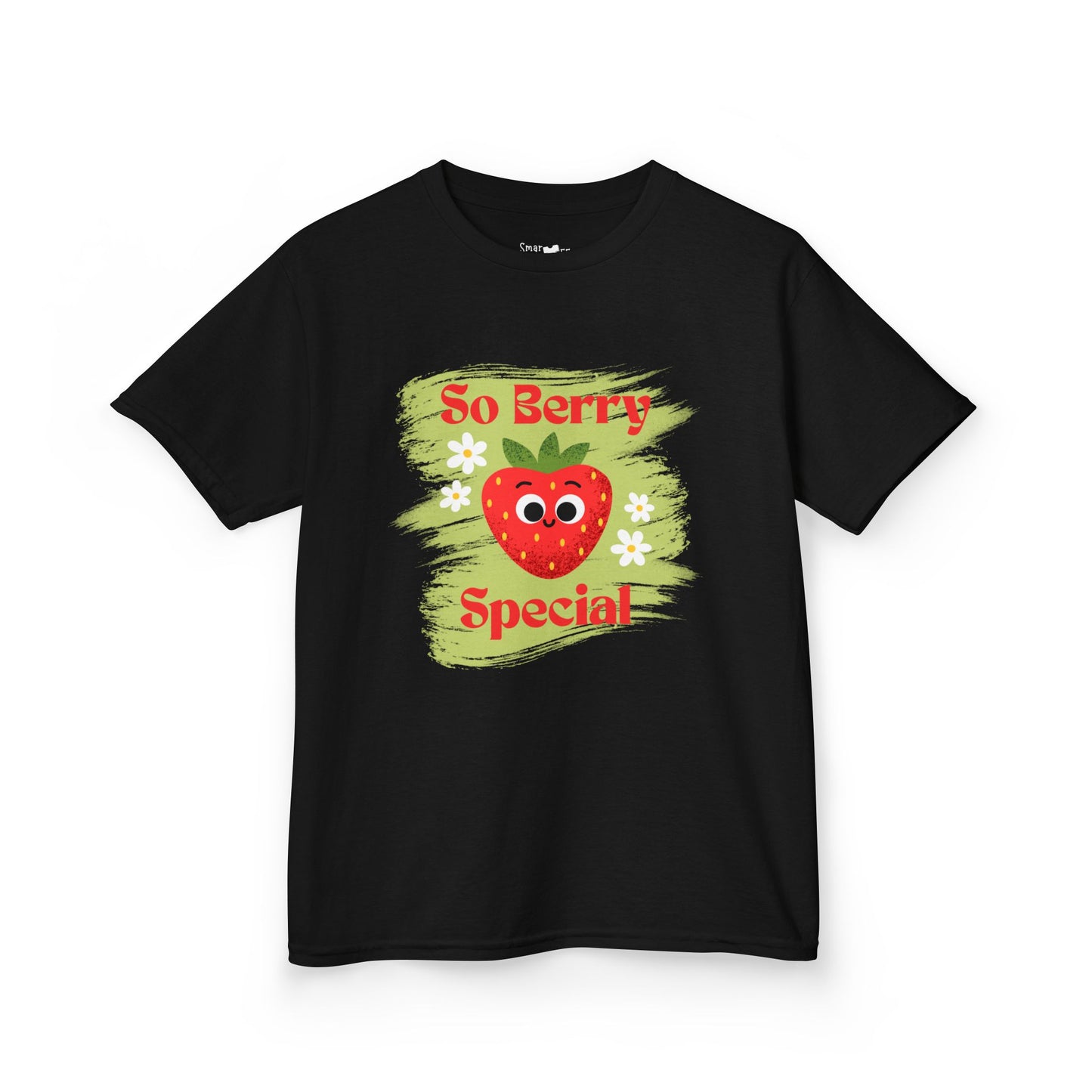 Kids Strawberry Tee - "So Berry Special" - Perfect for Celebrations and Birthdays, Funny Fruit Pun Shirt, Back To School