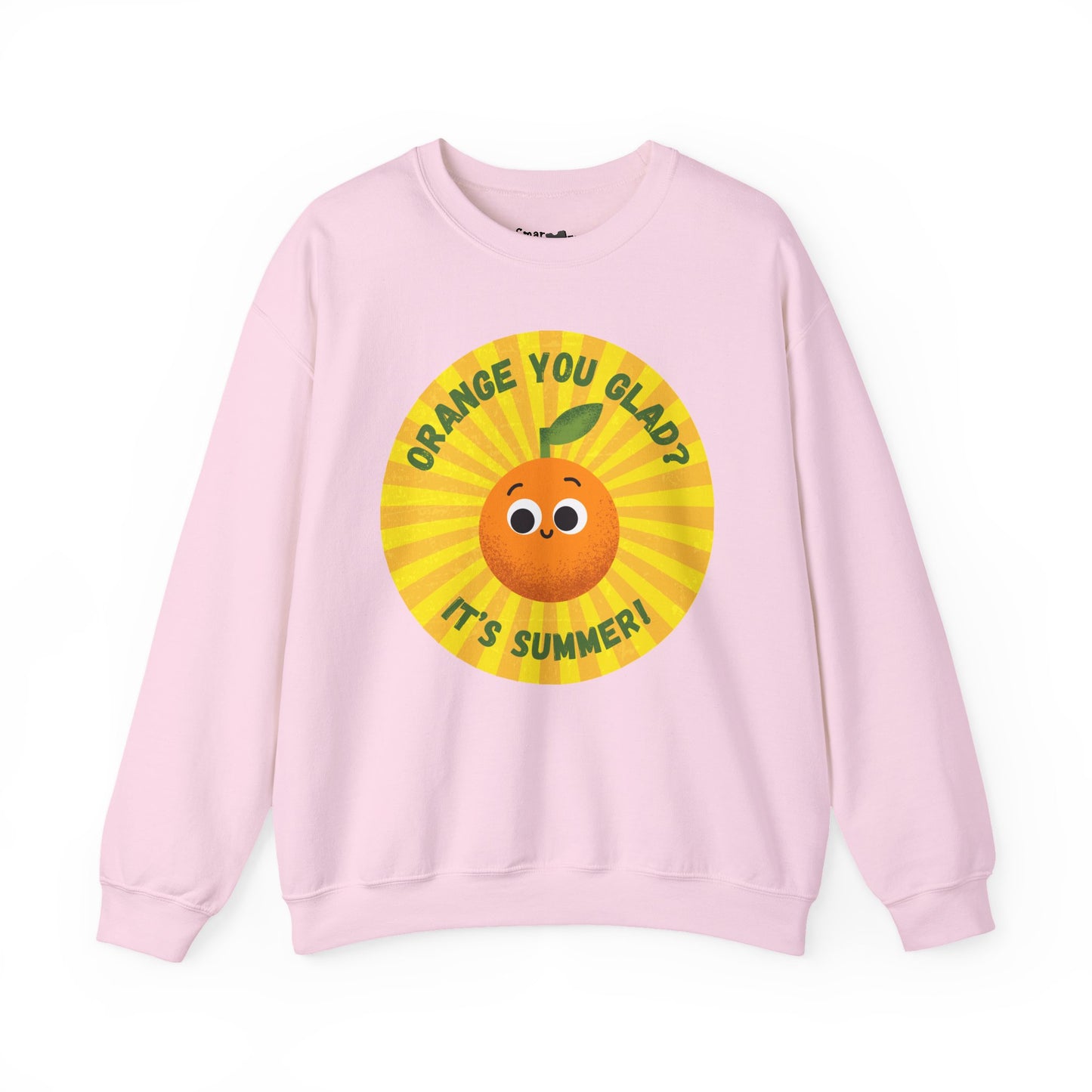 Summer Vibes Crewneck Sweatshirt, Unisex Sweatshirt, Funny Summer Apparel, Gift for Fruit Lovers, Perfect for Cold Weather