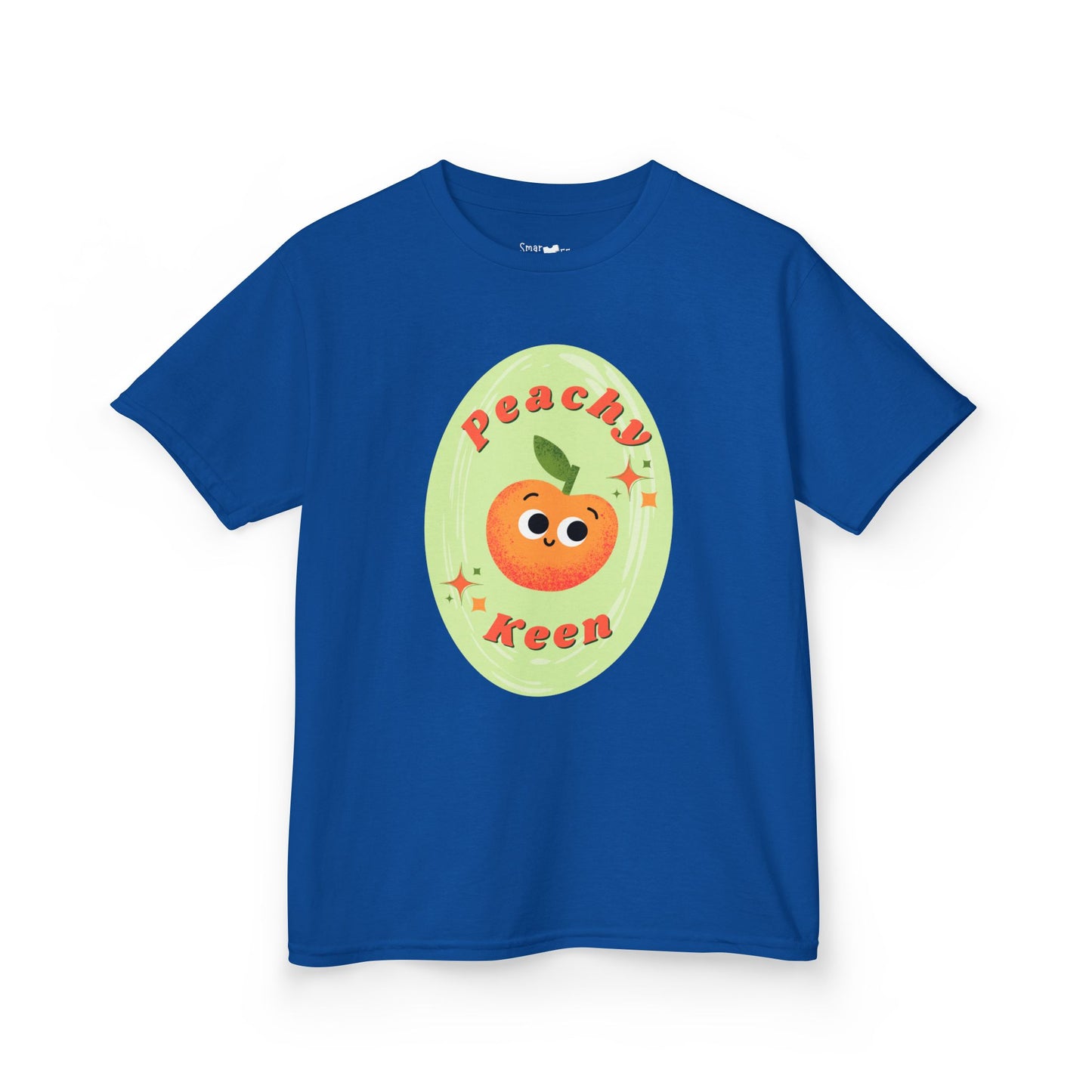Peachy Keen Kids Tee - Fun Cotton Shirt for Kids, Playful Summer Shirt, Cute Gift for Birthdays, Seasonal Celebrations, Kids Fashion