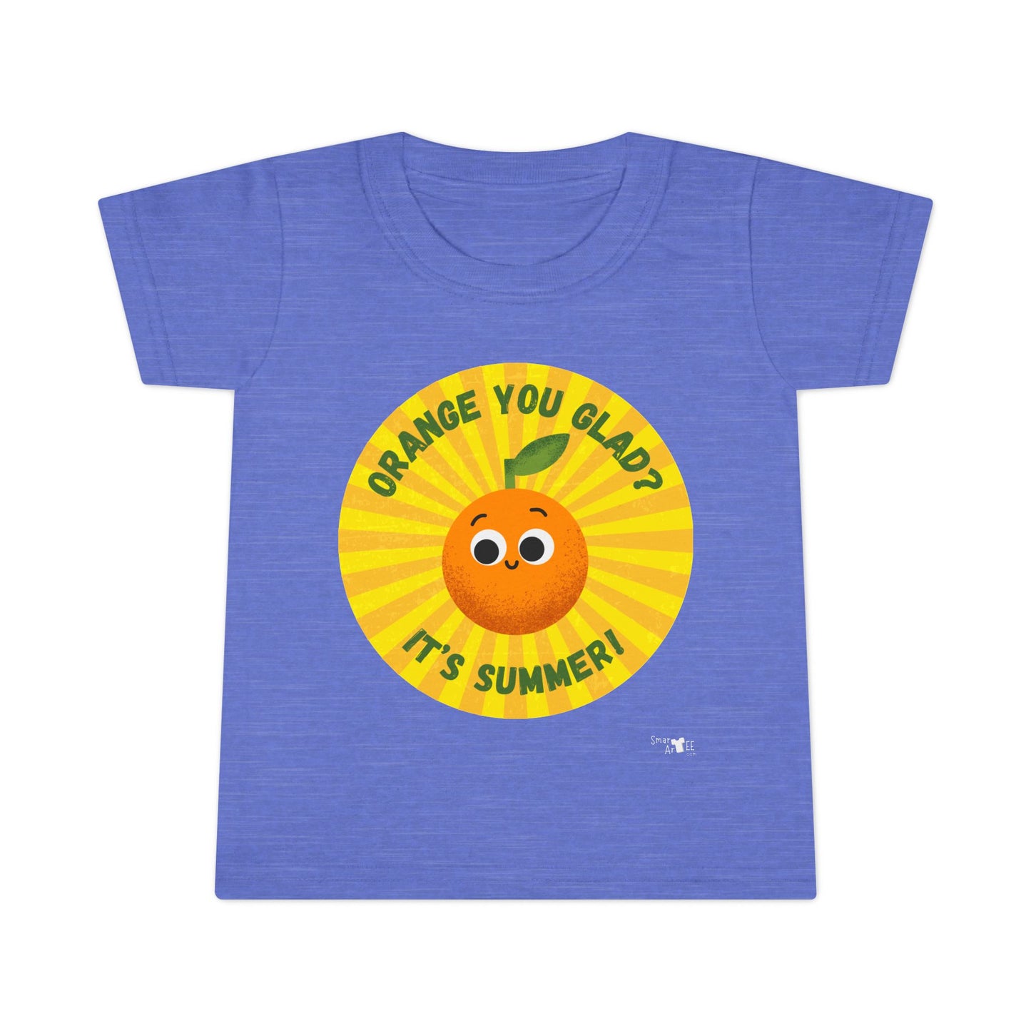 Summer Toddler Shirt: Orange You Glad It's Summer? Fun Kids Tee, Birthday Gift, Playdate Outfit, Summer Vibes, Cute Children’s Apparel
