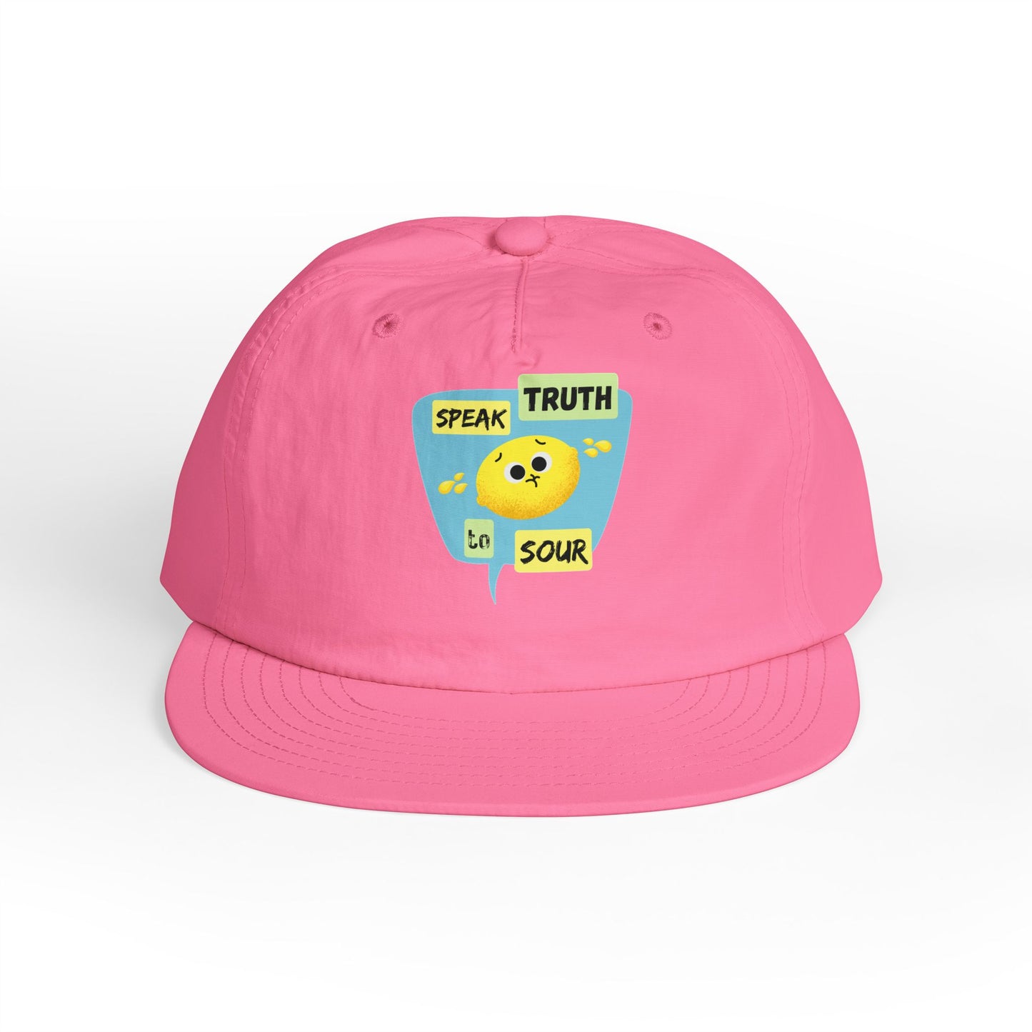Sour Truth Surf Cap - Summer Vibes, Beach Style, Unisex Headwear, Outdoor Adventure, Perfect Hat for Gifts