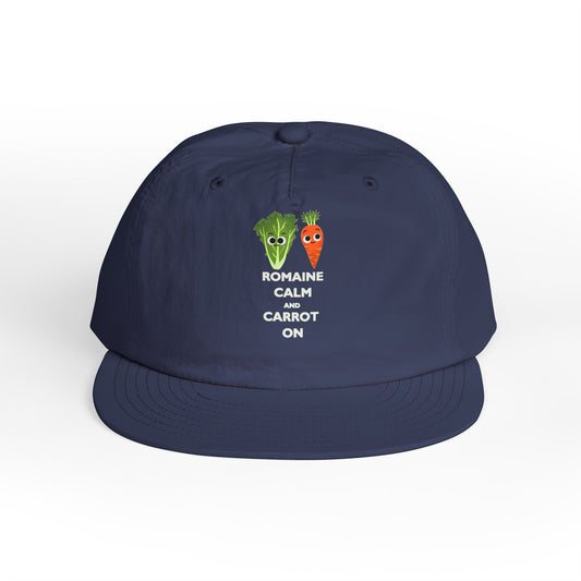 Whimsical Surf Cap - Fun Vegetable Pun Design, Chill Vibe Hat for Beach Lovers, Summer Accessory, Gift for Foodies & Surf Enthusiasts