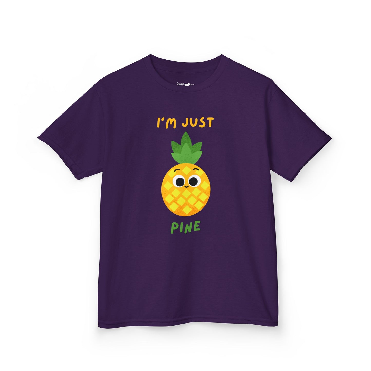 Kids Pineapple Tee - Cute Kids Shirt, Fun Summer Outfit, Birthday Gift, Playful Tee, Tropical Vibes, Kids Graphic Tee