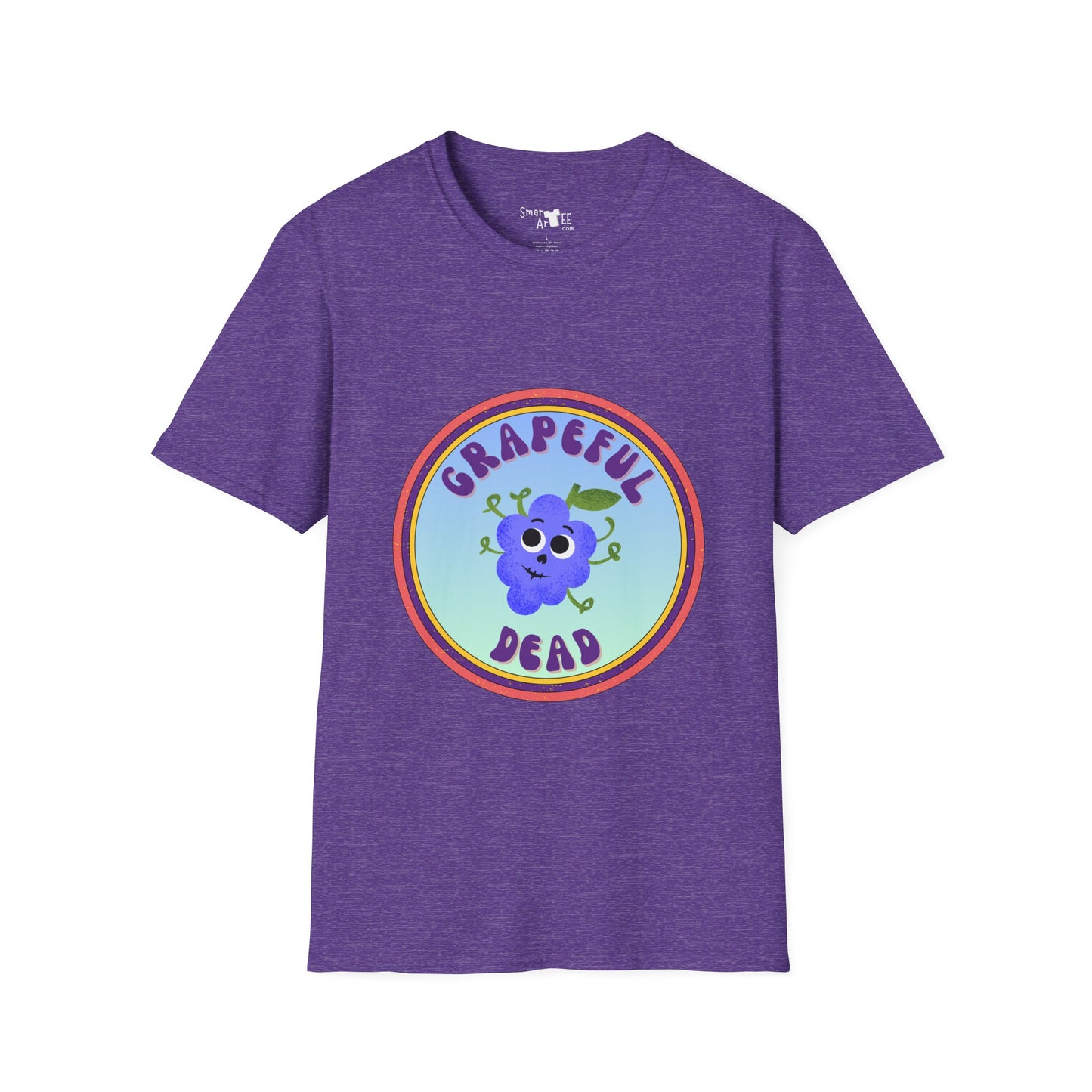Grapeful Dead Unisex T-Shirt | Vintage Music Tee, Festival Wear, Gift for Music Lovers, Casual Style, Retro Graphic Shirt