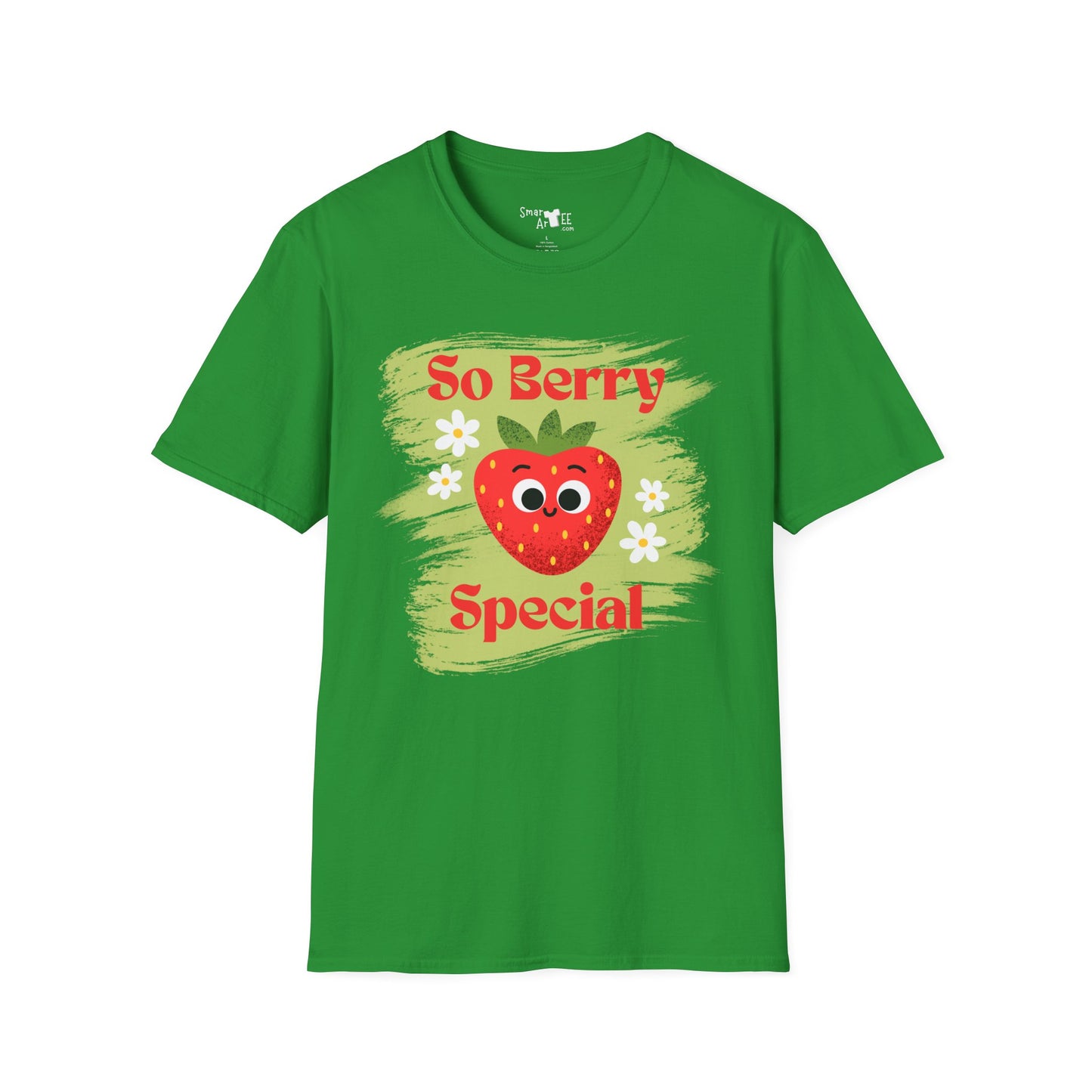 So Berry Special Unisex Softstyle T-Shirt | Cute Strawberry Graphic Pun Tee, Fun Gift for Friends, Summer Vibes, Birthday, Casual Wear